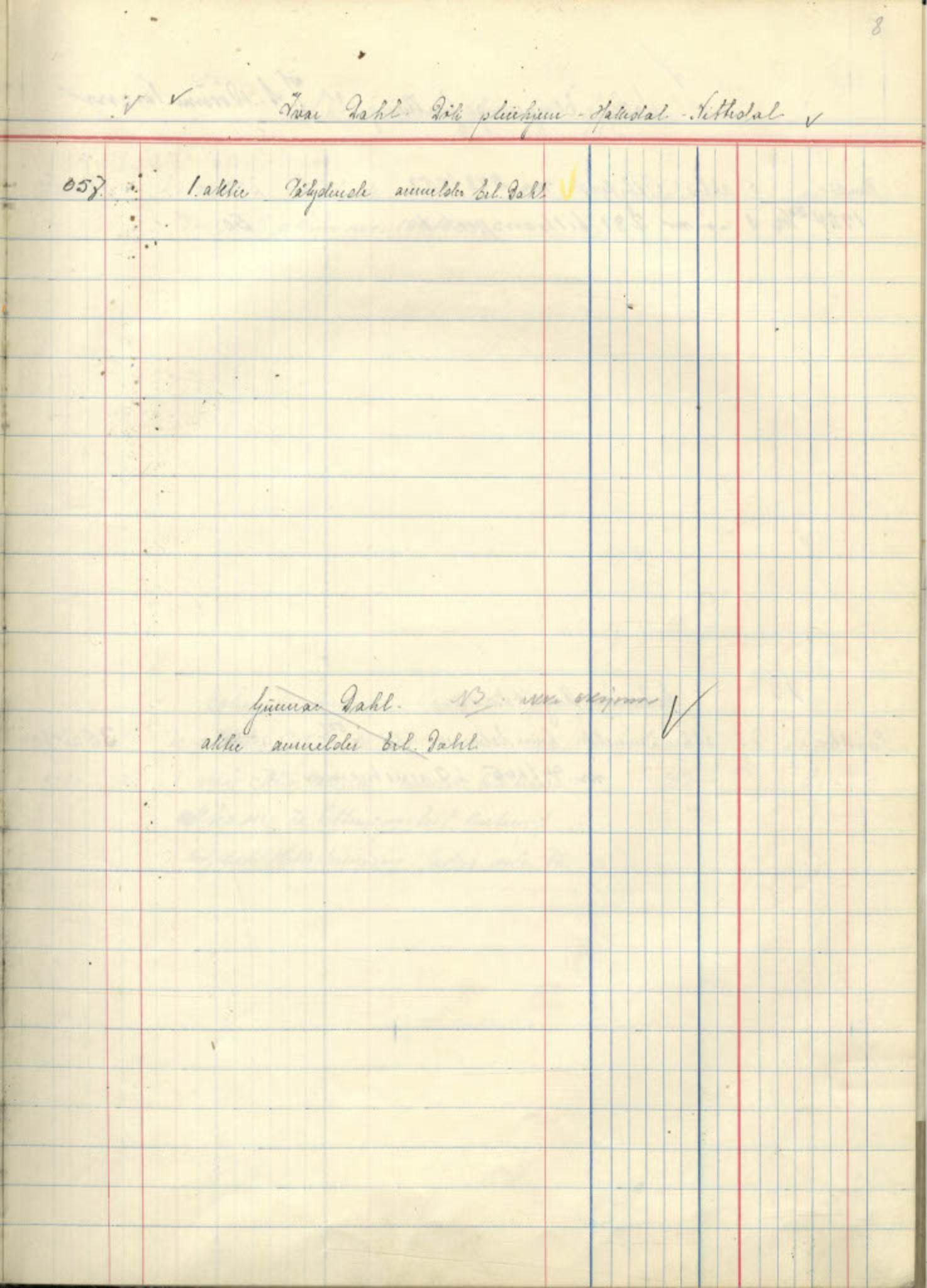  Polarbil AS, FMFB/A-1033/F/Fa/L0001: Aksjeprotokoll, 1945-1955