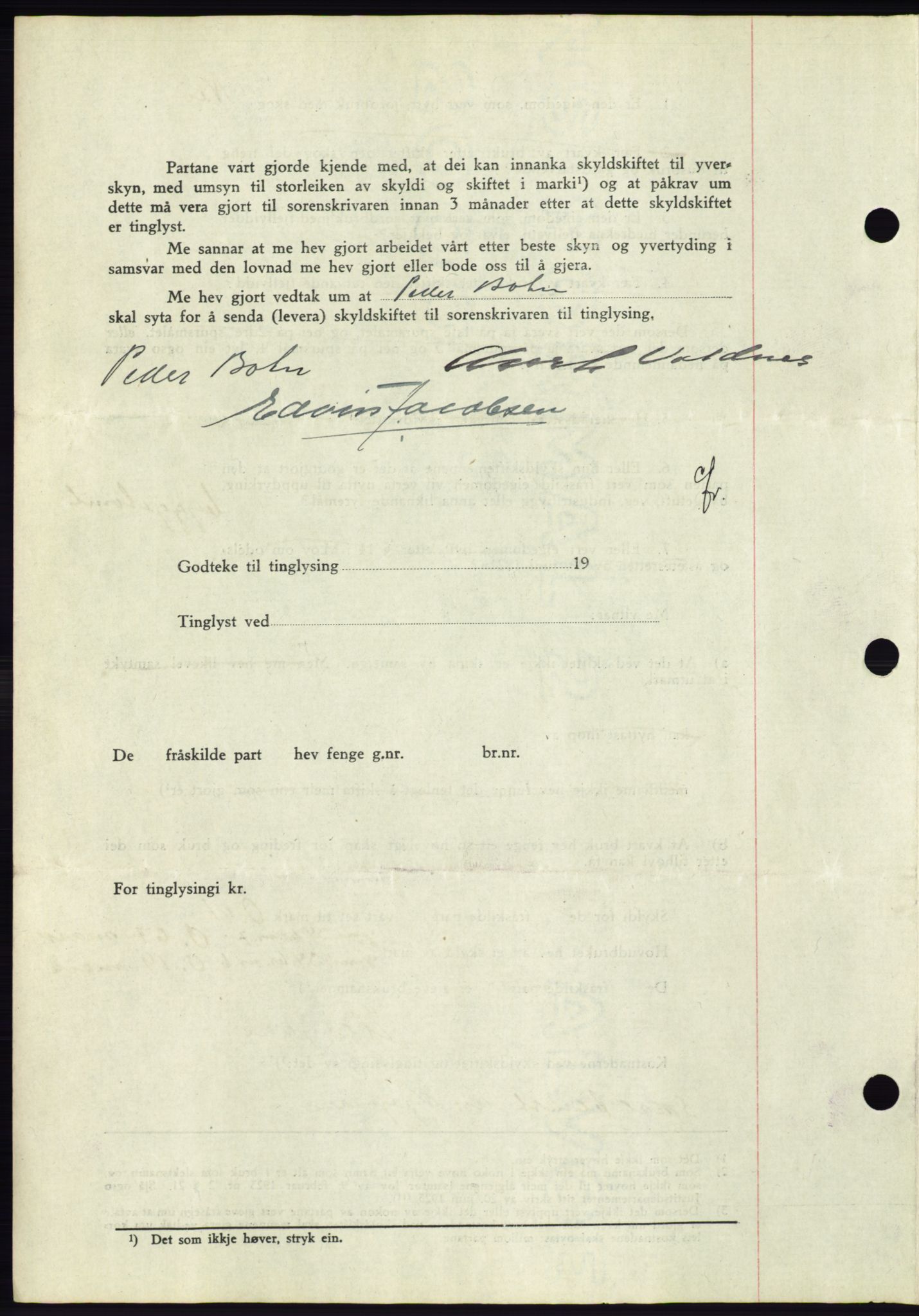 Søre Sunnmøre sorenskriveri, AV/SAT-A-4122/1/2/2C/L0060: Pantebok nr. 54, 1935-1936, Tingl.dato: 22.01.1936