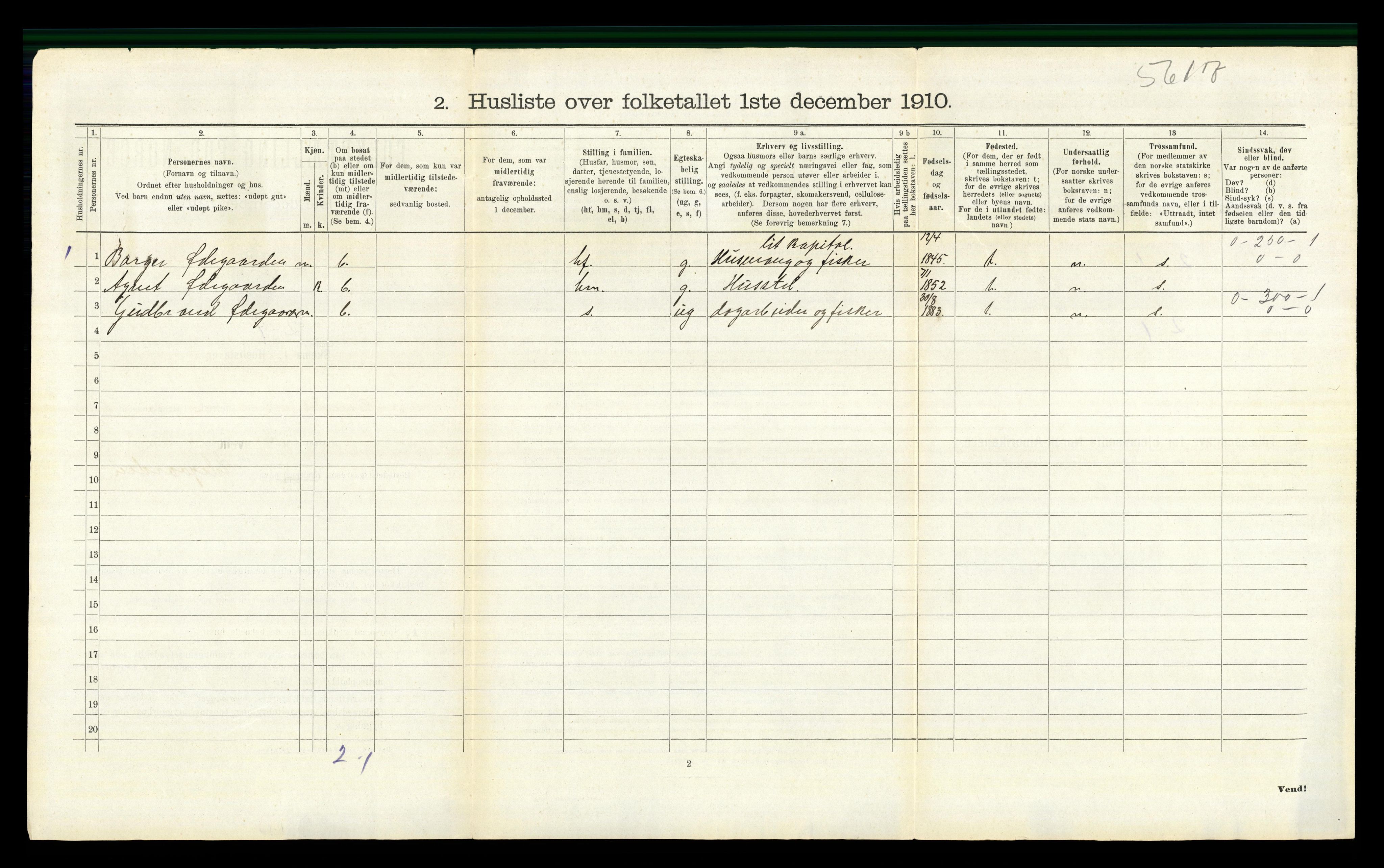 RA, Folketelling 1910 for 0536 Søndre Land herred, 1910, s. 751