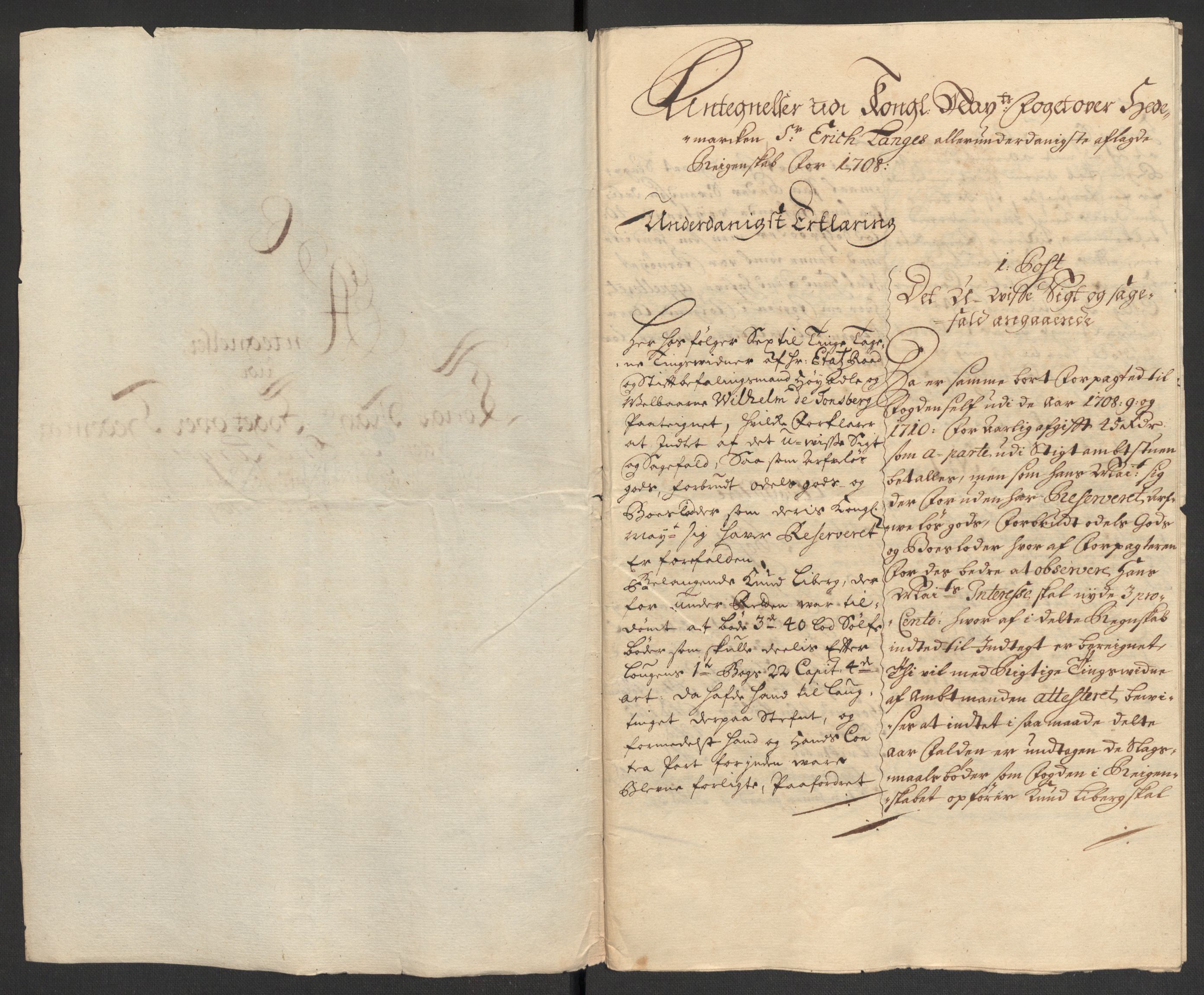 Rentekammeret inntil 1814, Reviderte regnskaper, Fogderegnskap, AV/RA-EA-4092/R16/L1044: Fogderegnskap Hedmark, 1708, s. 308