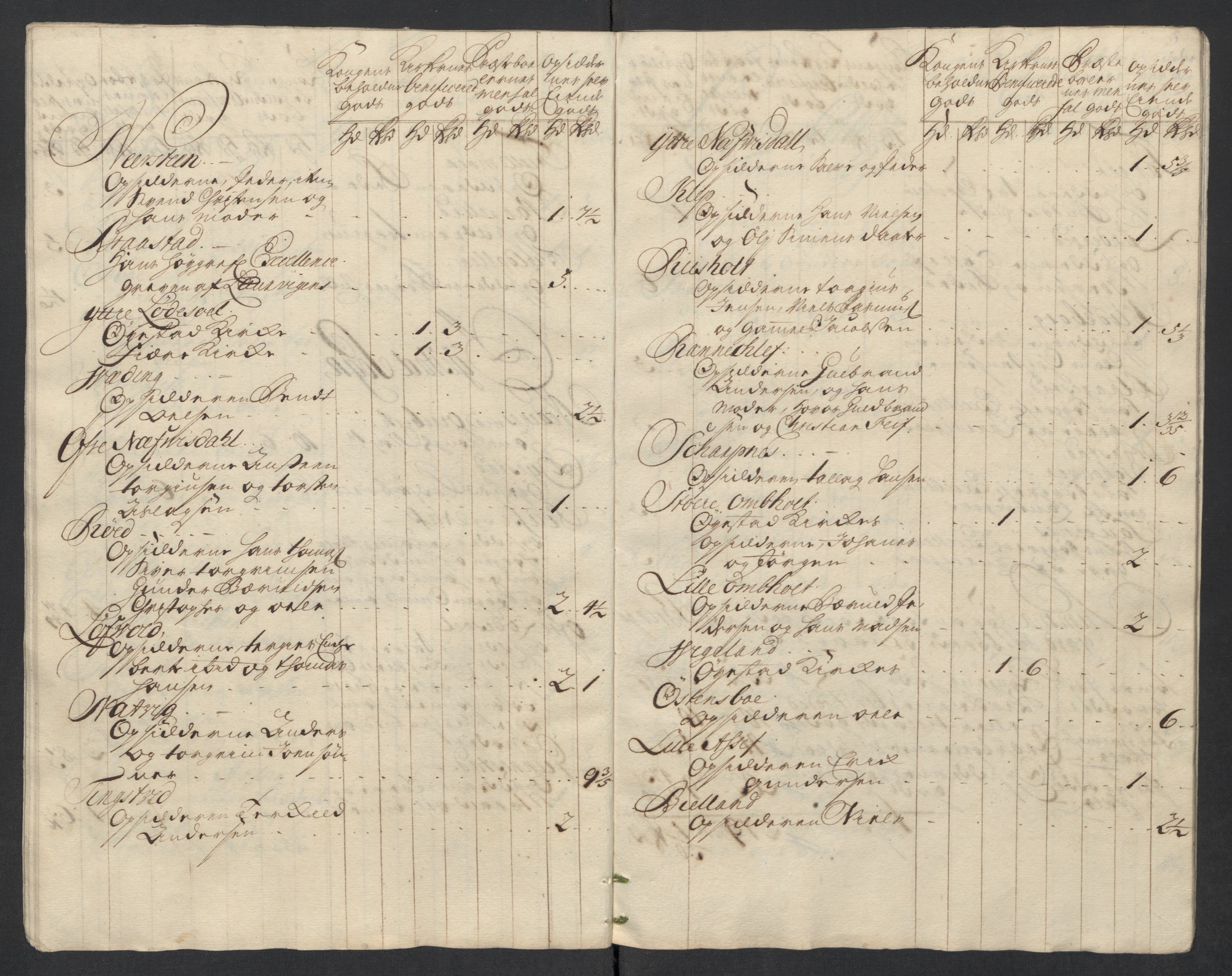 Rentekammeret inntil 1814, Reviderte regnskaper, Fogderegnskap, AV/RA-EA-4092/R39/L2326: Fogderegnskap Nedenes, 1717, s. 111