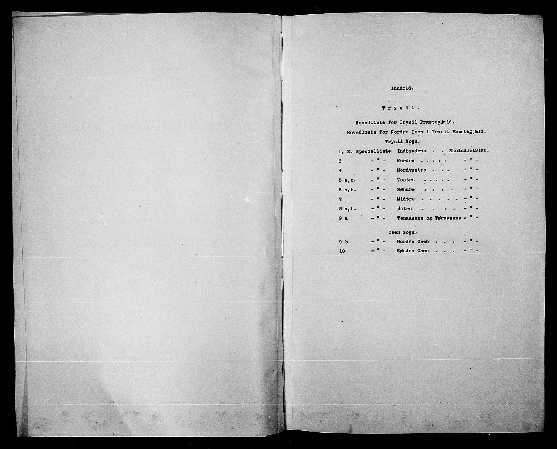 RA, Folketelling 1865 for 0428P Trysil prestegjeld, 1865, s. 4