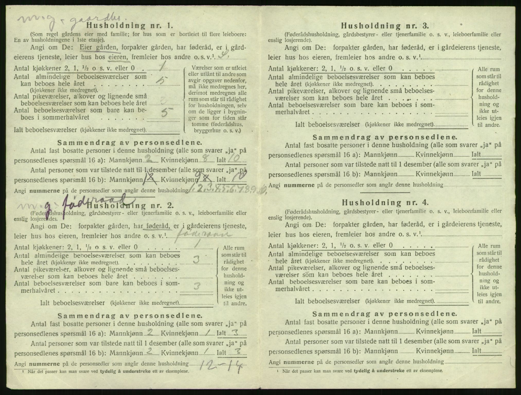SAT, Folketelling 1920 for 1530 Vatne herred, 1920, s. 41