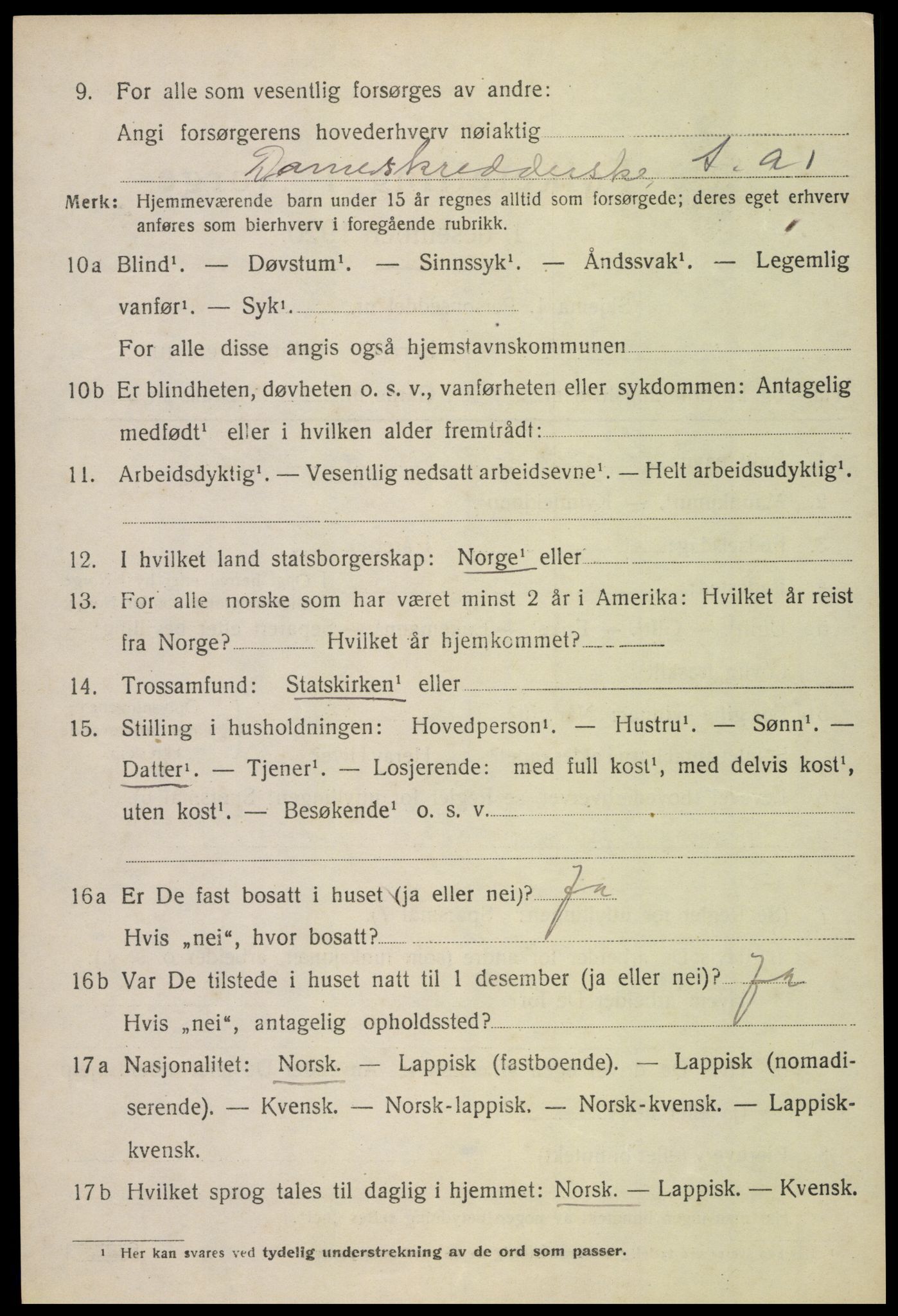 SAT, Folketelling 1920 for 1865 Vågan herred, 1920, s. 2782