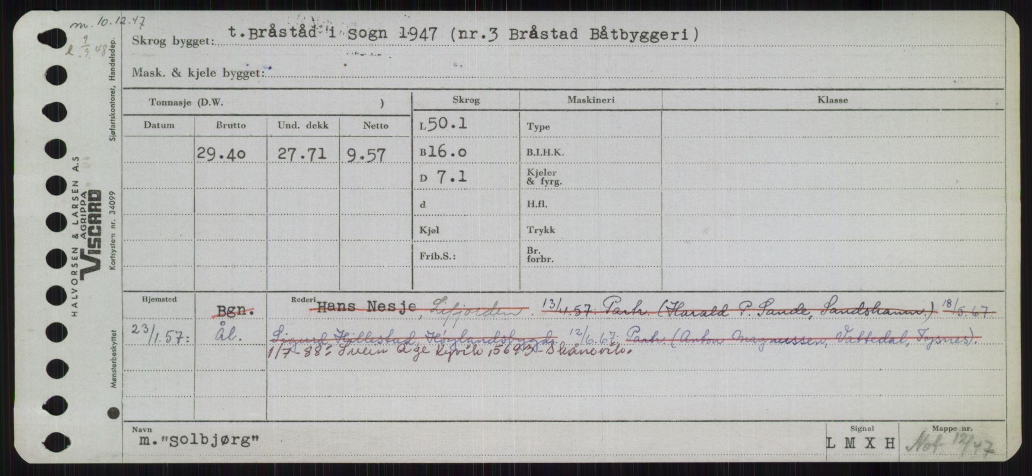 Sjøfartsdirektoratet med forløpere, Skipsmålingen, RA/S-1627/H/Ha/L0005/0002: Fartøy, S-Sven / Fartøy, Skjo-Sven, s. 169