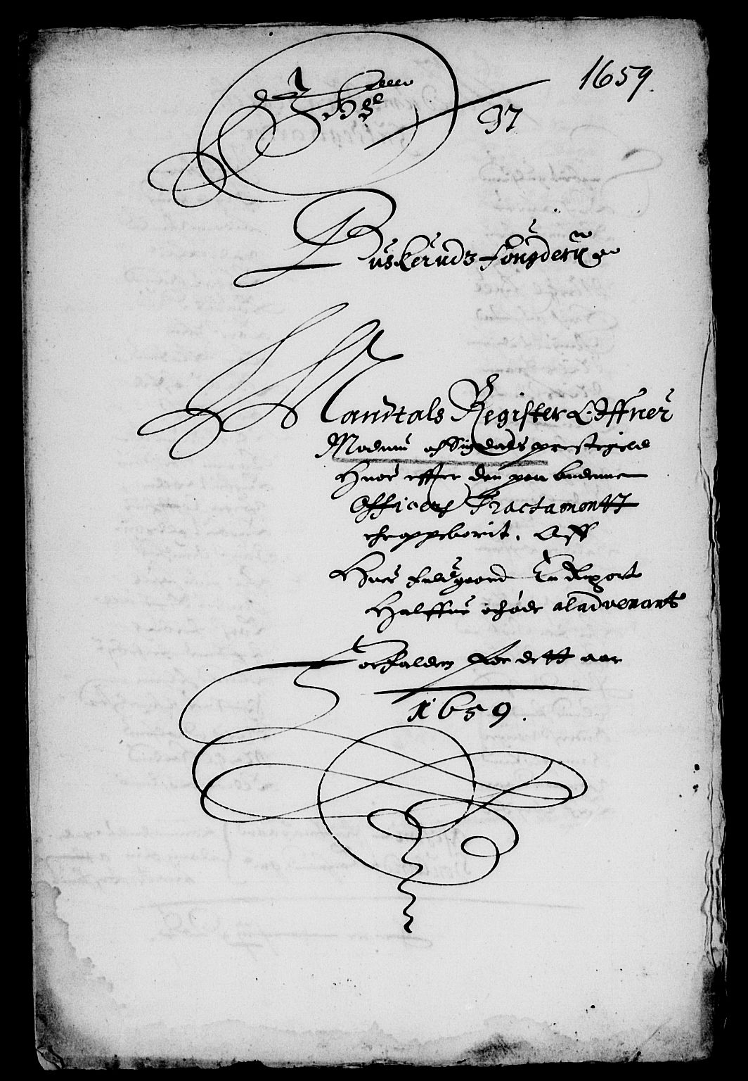 Rentekammeret inntil 1814, Reviderte regnskaper, Lensregnskaper, AV/RA-EA-5023/R/Rb/Rba/L0252: Akershus len, 1659-1660