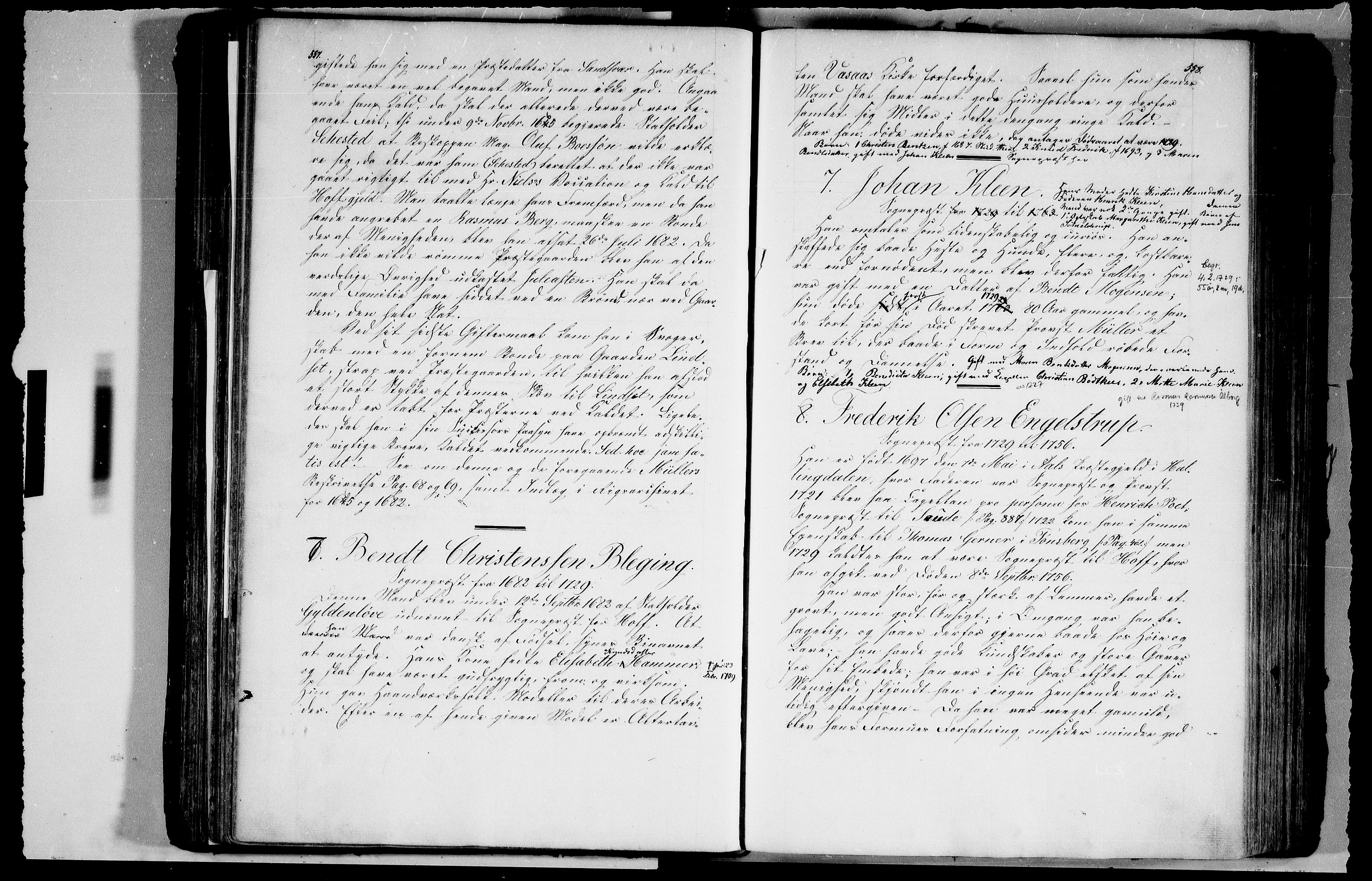 Svendsen, Bastian - etterretninger om geistligheten i Akershus stift, AV/SAO-PAO-0181/D/L0004: Etterretninger del 3