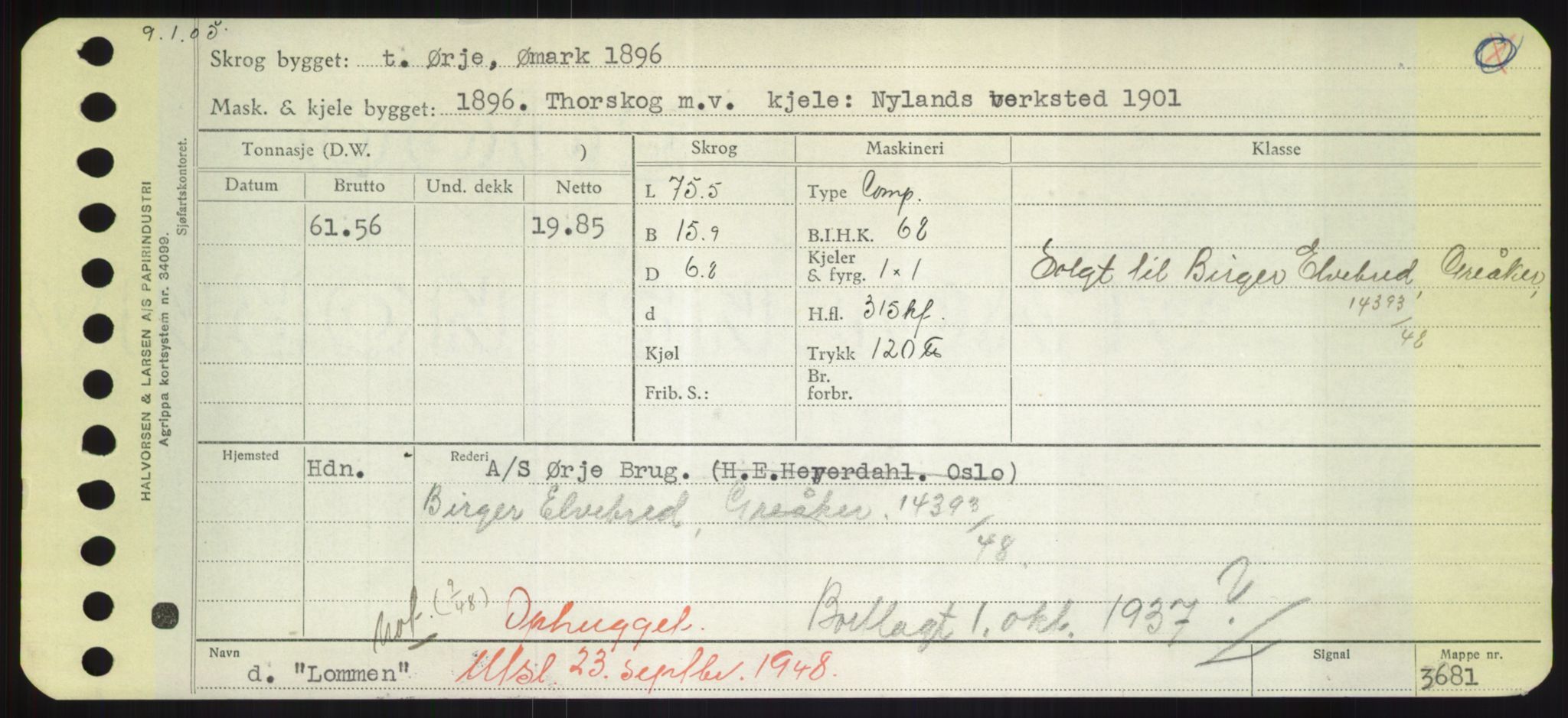 Sjøfartsdirektoratet med forløpere, Skipsmålingen, RA/S-1627/H/Hd/L0023: Fartøy, Lia-Løv, s. 315