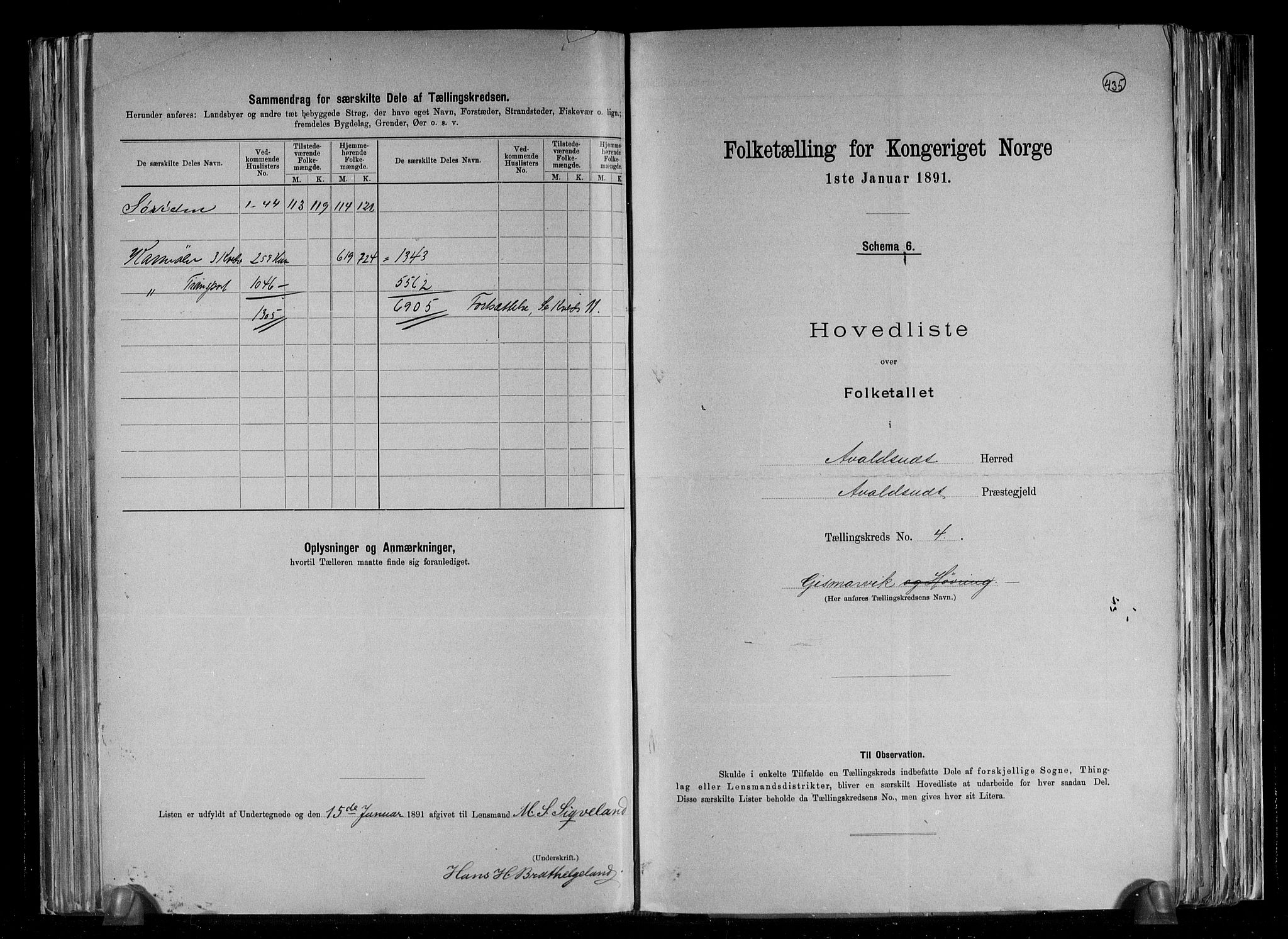 RA, Folketelling 1891 for 1147 Avaldsnes herred, 1891, s. 28