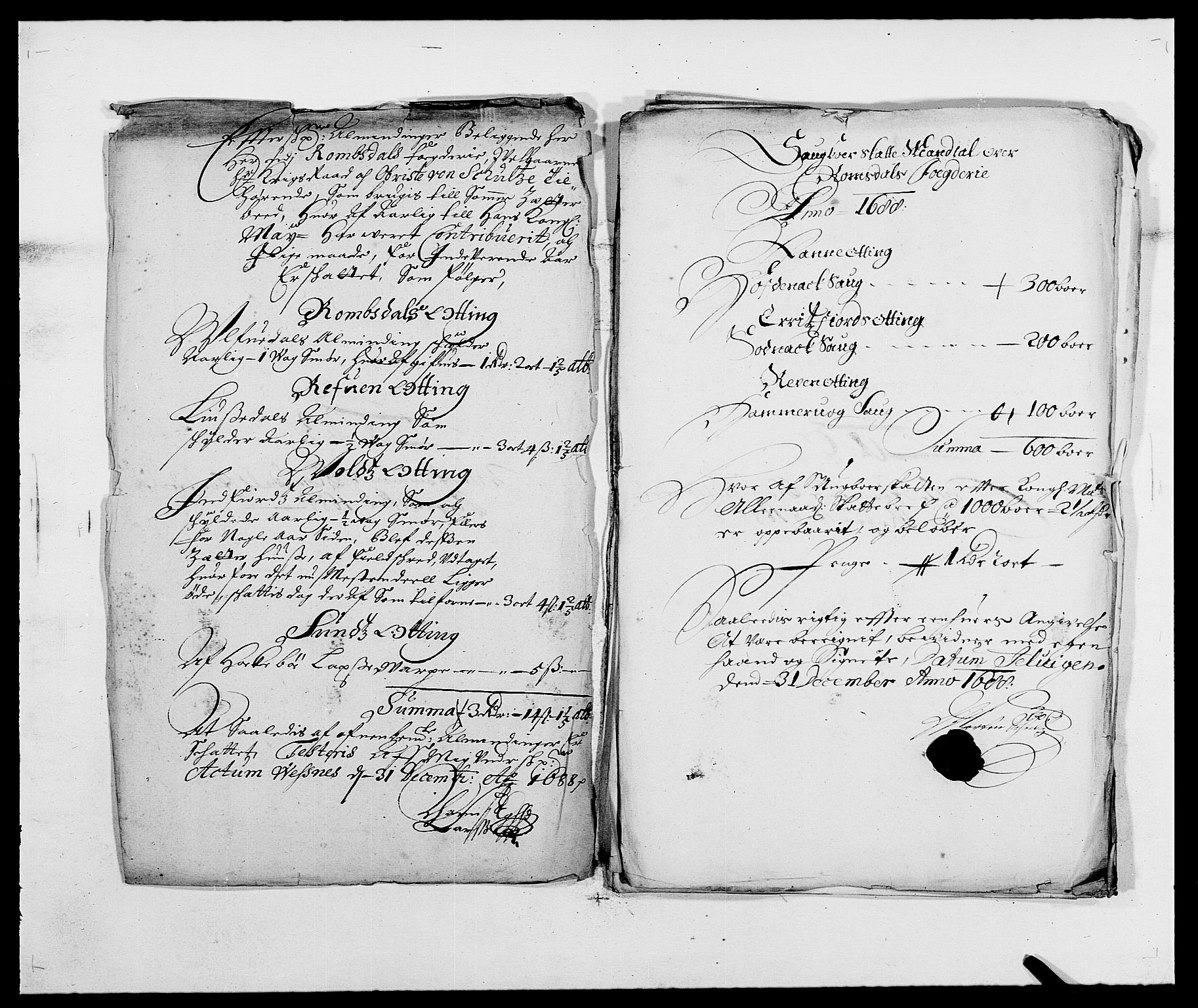 Rentekammeret inntil 1814, Reviderte regnskaper, Fogderegnskap, AV/RA-EA-4092/R55/L3648: Fogderegnskap Romsdal, 1687-1689, s. 220