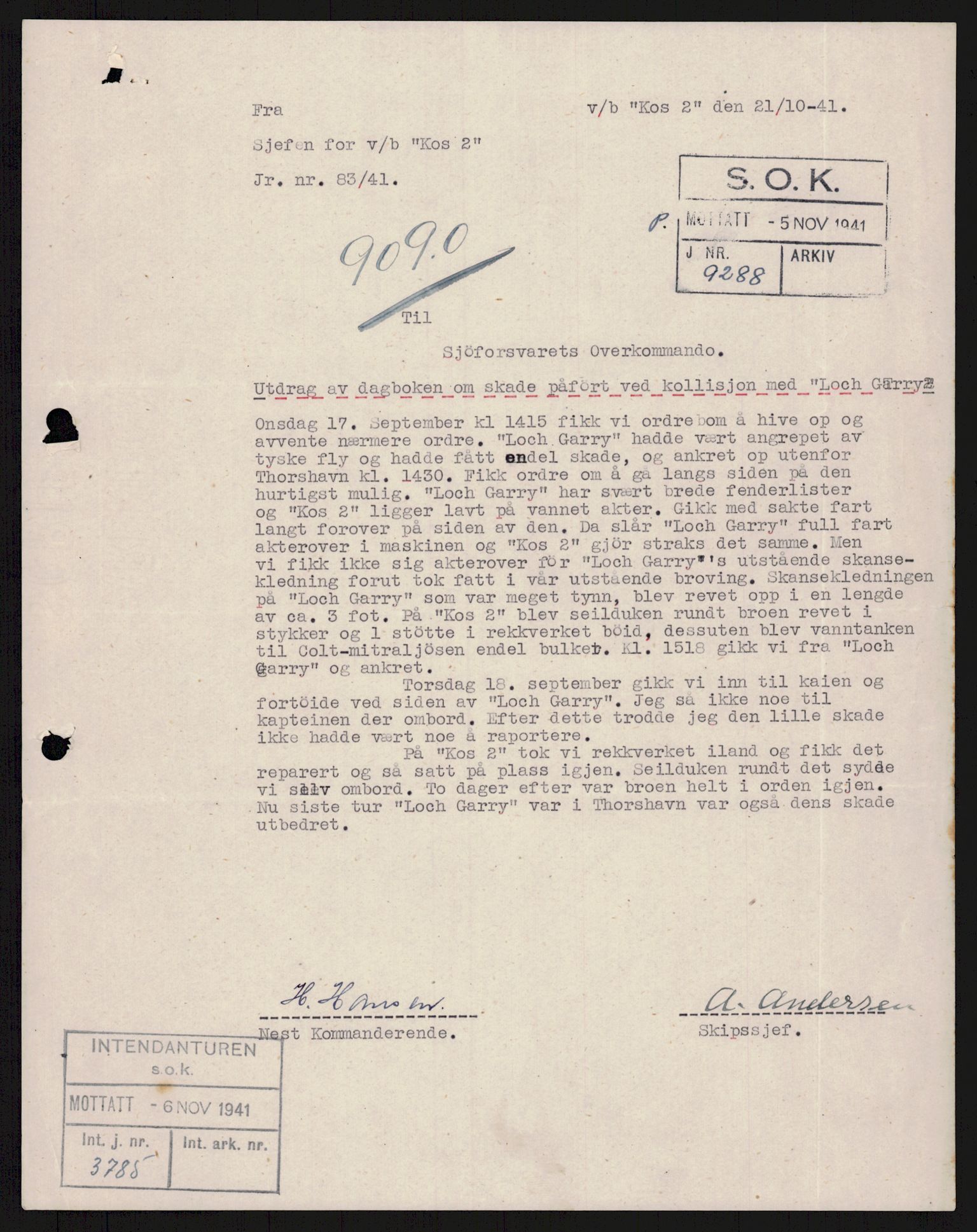 Forsvaret, Sjøforsvarets overkommando, AV/RA-RAFA-2035/D/Dc/L0305: --, 1940-1946, s. 635