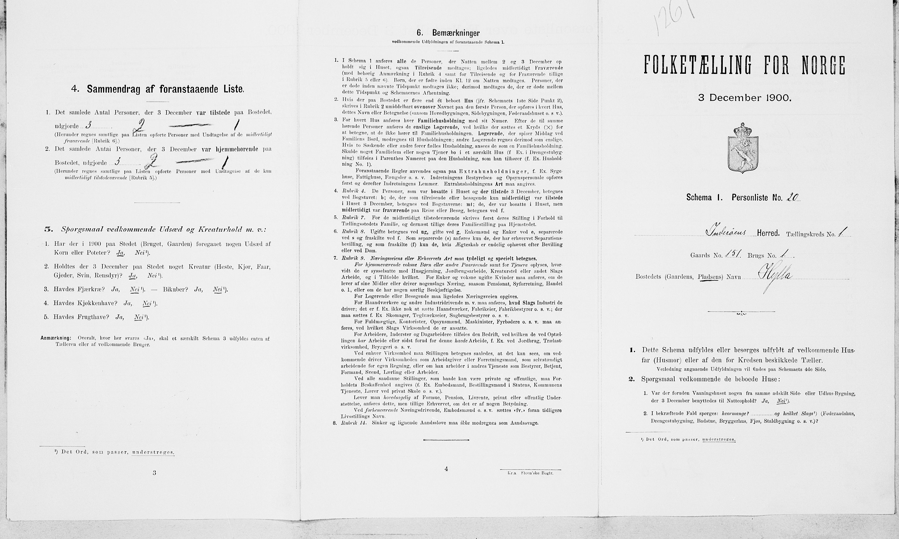 SAT, Folketelling 1900 for 1729 Inderøy herred, 1900, s. 152