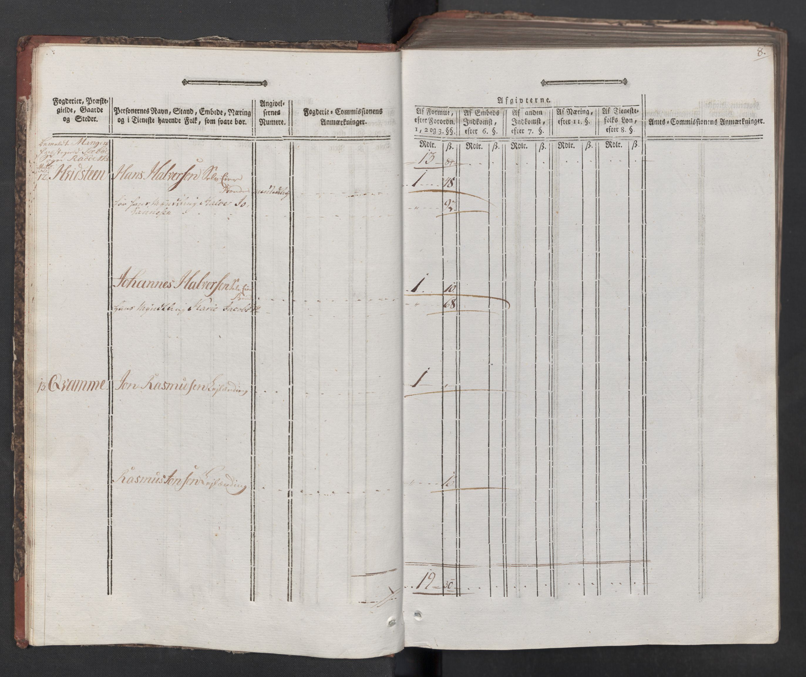 Rentekammeret inntil 1814, Reviderte regnskaper, Mindre regnskaper, AV/RA-EA-4068/Rf/Rfe/L0029: Nordhordland og Voss fogderi, 1789, s. 9