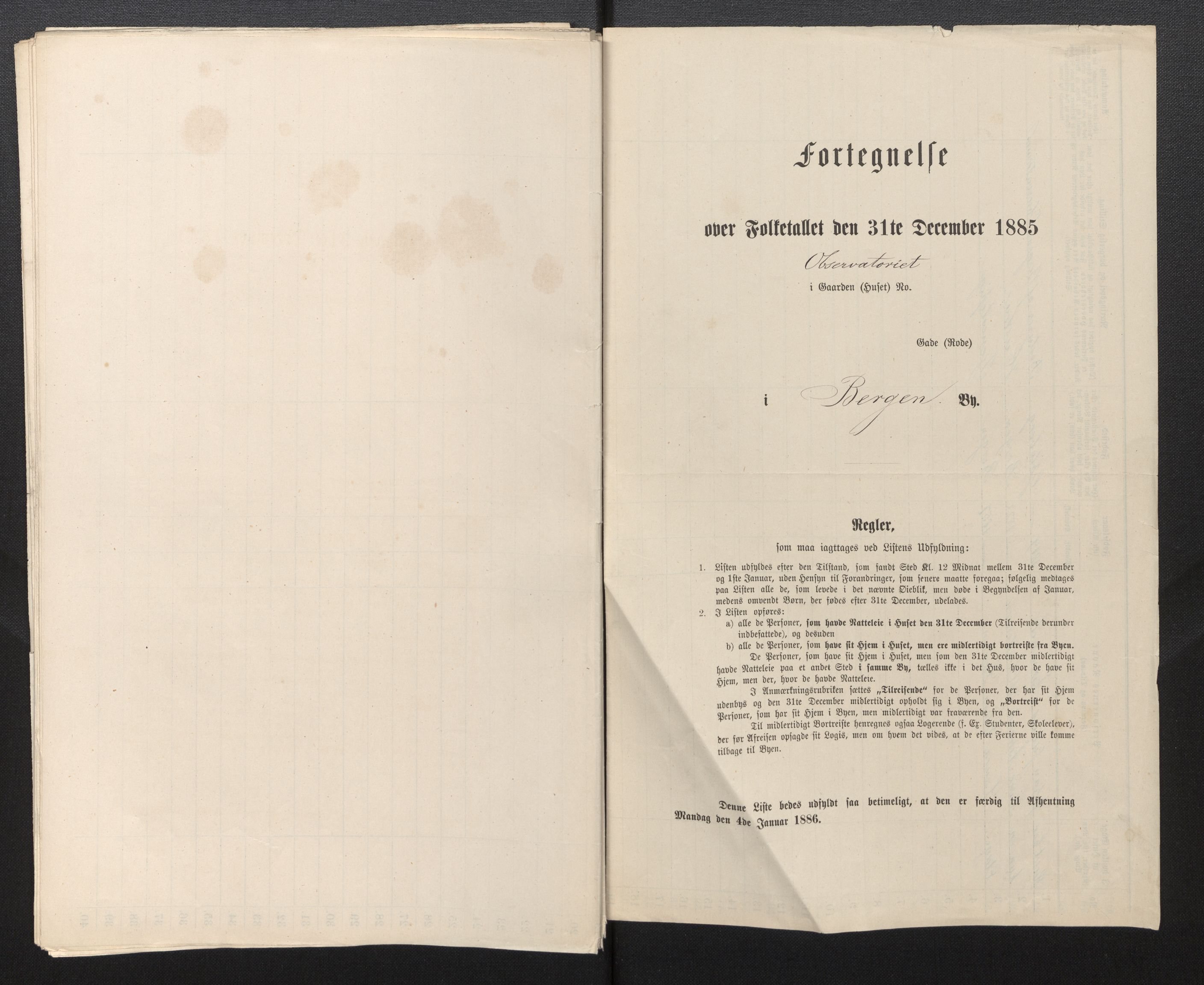 SAB, Folketelling 1885 for 1301 Bergen kjøpstad, 1885, s. 4813