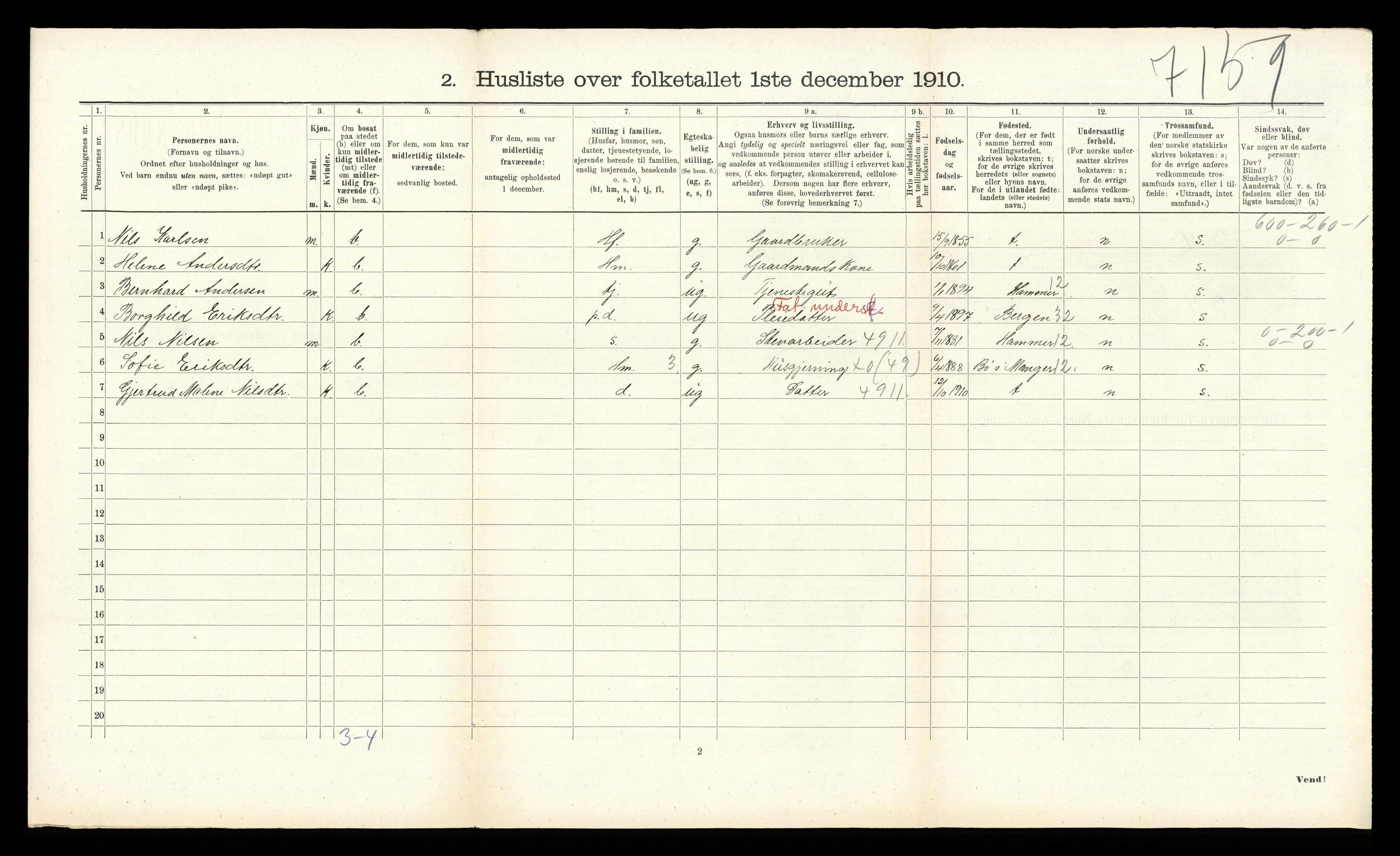 RA, Folketelling 1910 for 1255 Åsane herred, 1910, s. 56