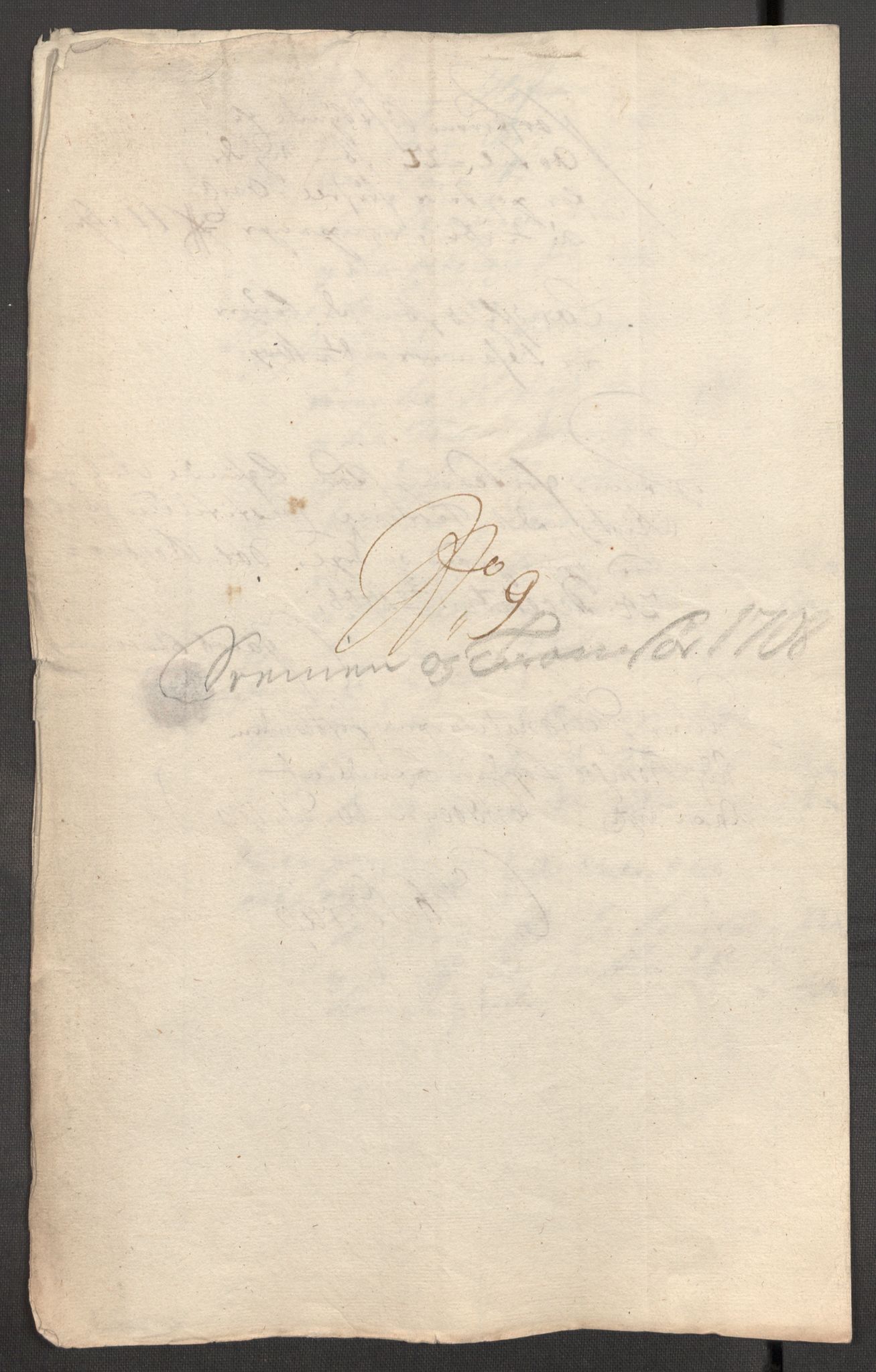 Rentekammeret inntil 1814, Reviderte regnskaper, Fogderegnskap, AV/RA-EA-4092/R68/L4757: Fogderegnskap Senja og Troms, 1708-1710, s. 74