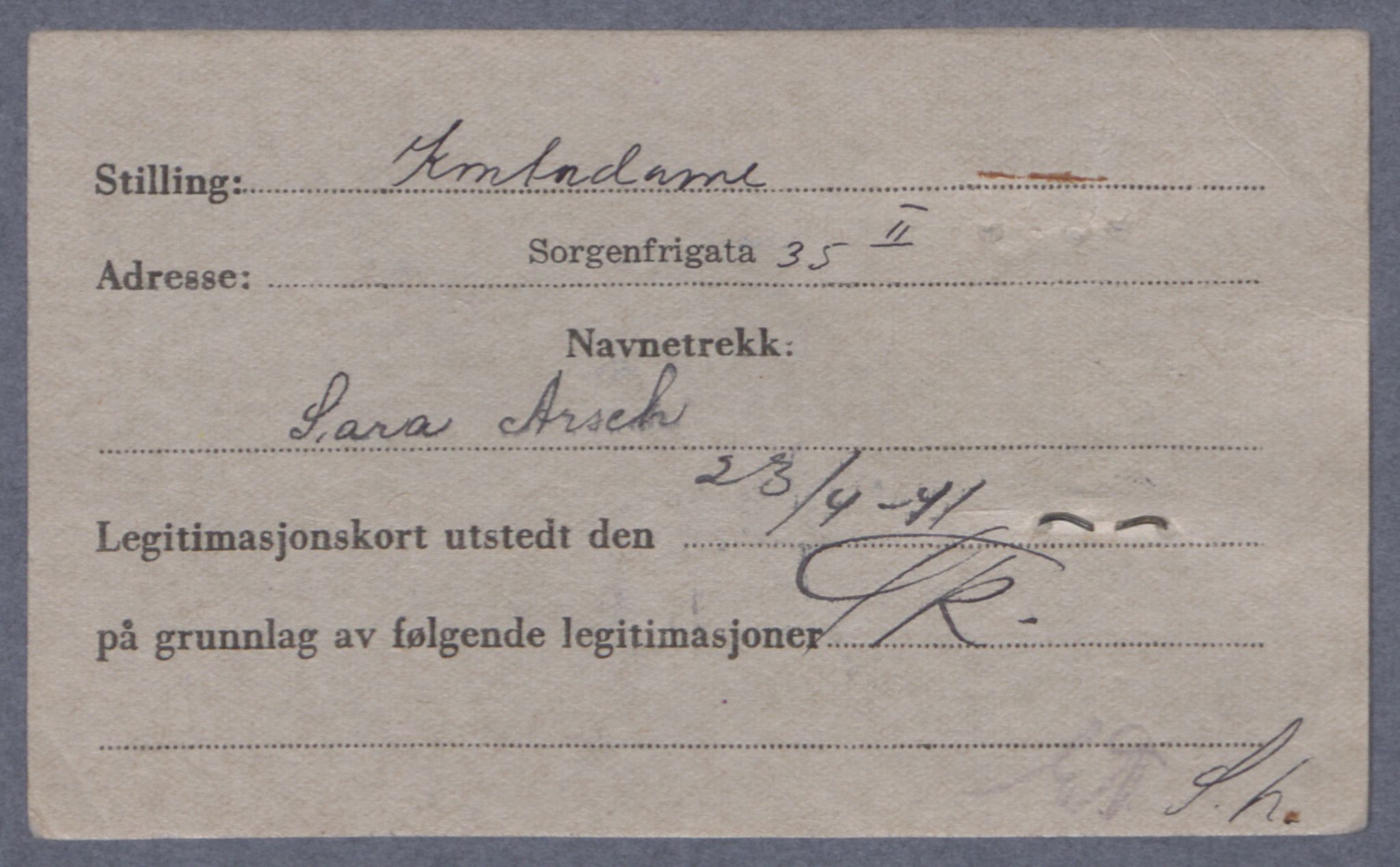 Sosialdepartementet, Våre Falne, RA/S-1708/E/Ee/L0021.A: Fotografier av jøder på legitimasjonskort (1941-42), 1941-1942, s. 12