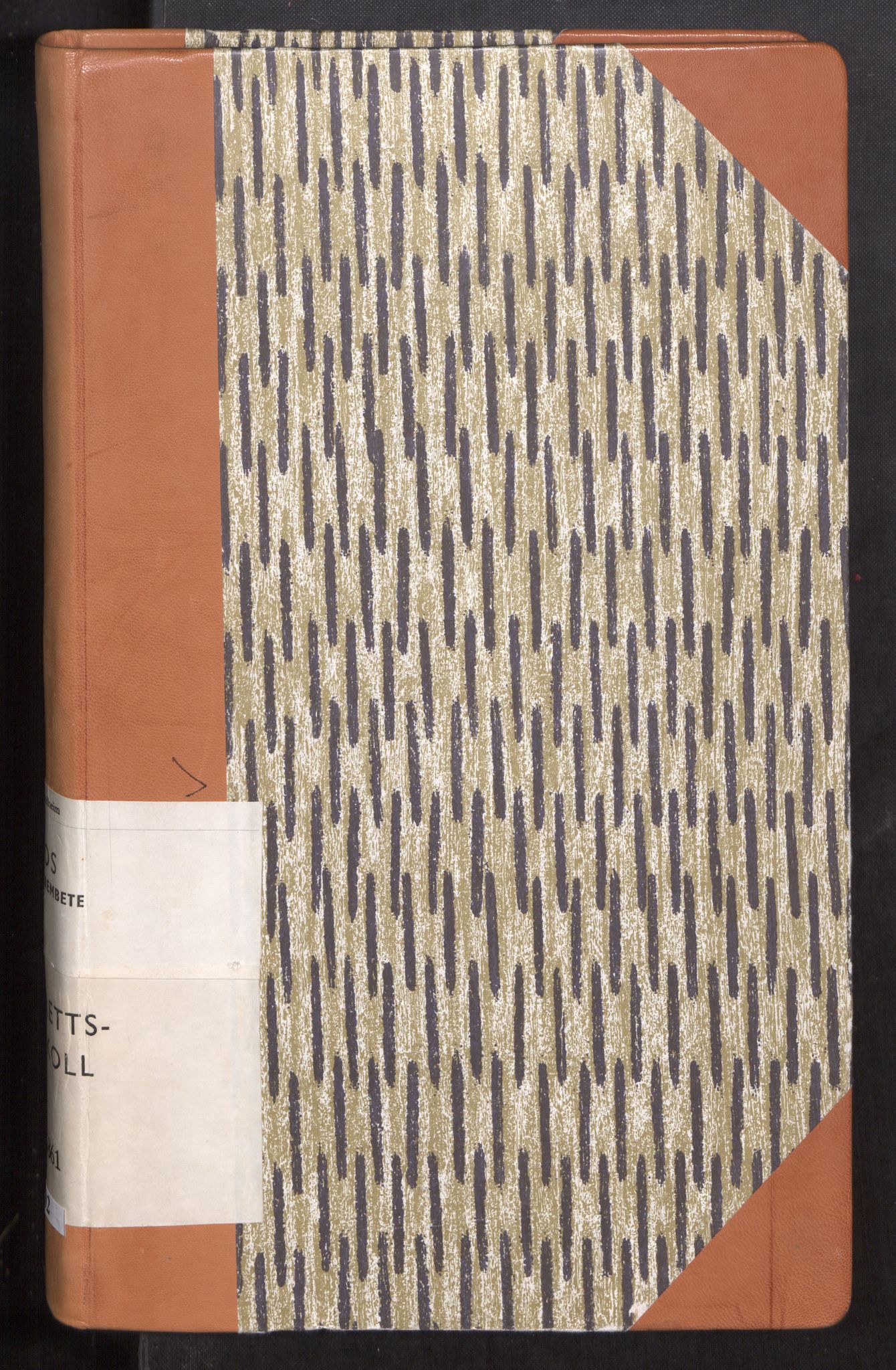 Røros sorenskriveri, SAT/A-0023/1/1B/L0002: Ekstrarettsprotokoll, 1855-1861