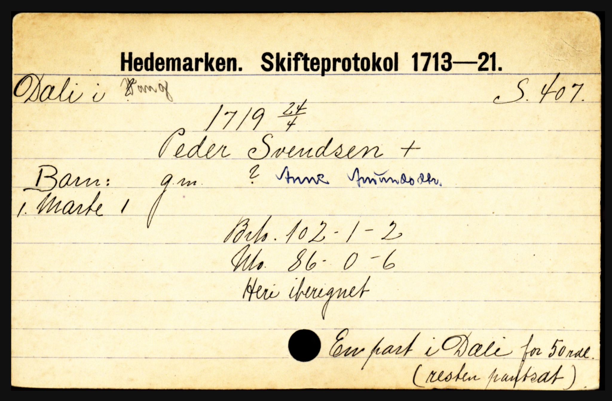 Hedemarken sorenskriveri, SAH/TING-034/J, 1663-1743, s. 793