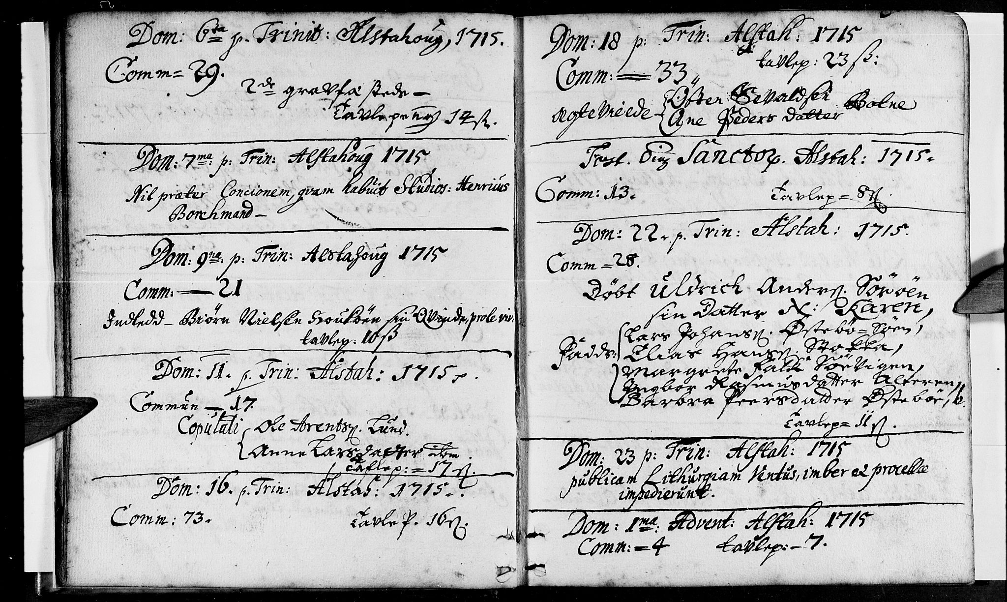 Ministerialprotokoller, klokkerbøker og fødselsregistre - Nordland, AV/SAT-A-1459/830/L0432: Ministerialbok nr. 830A01, 1714-1737