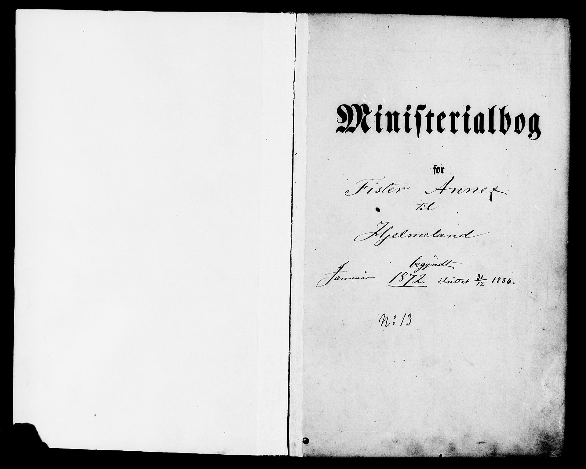 Hjelmeland sokneprestkontor, AV/SAST-A-101843/01/IV/L0013: Ministerialbok nr. A 13, 1872-1886