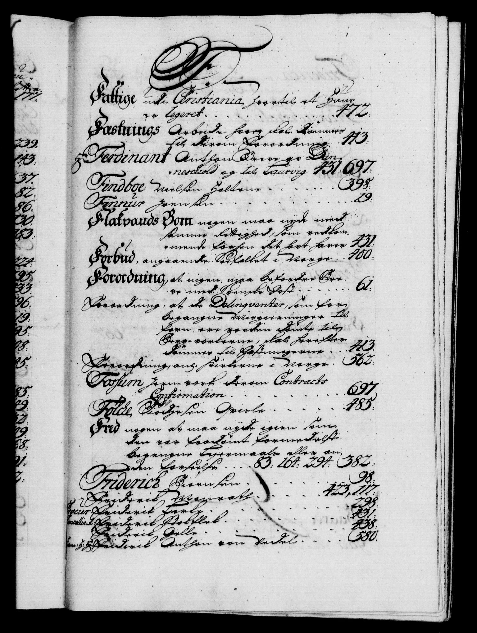 Danske Kanselli 1572-1799, AV/RA-EA-3023/F/Fc/Fca/Fcaa/L0028: Norske registre, 1733-1734