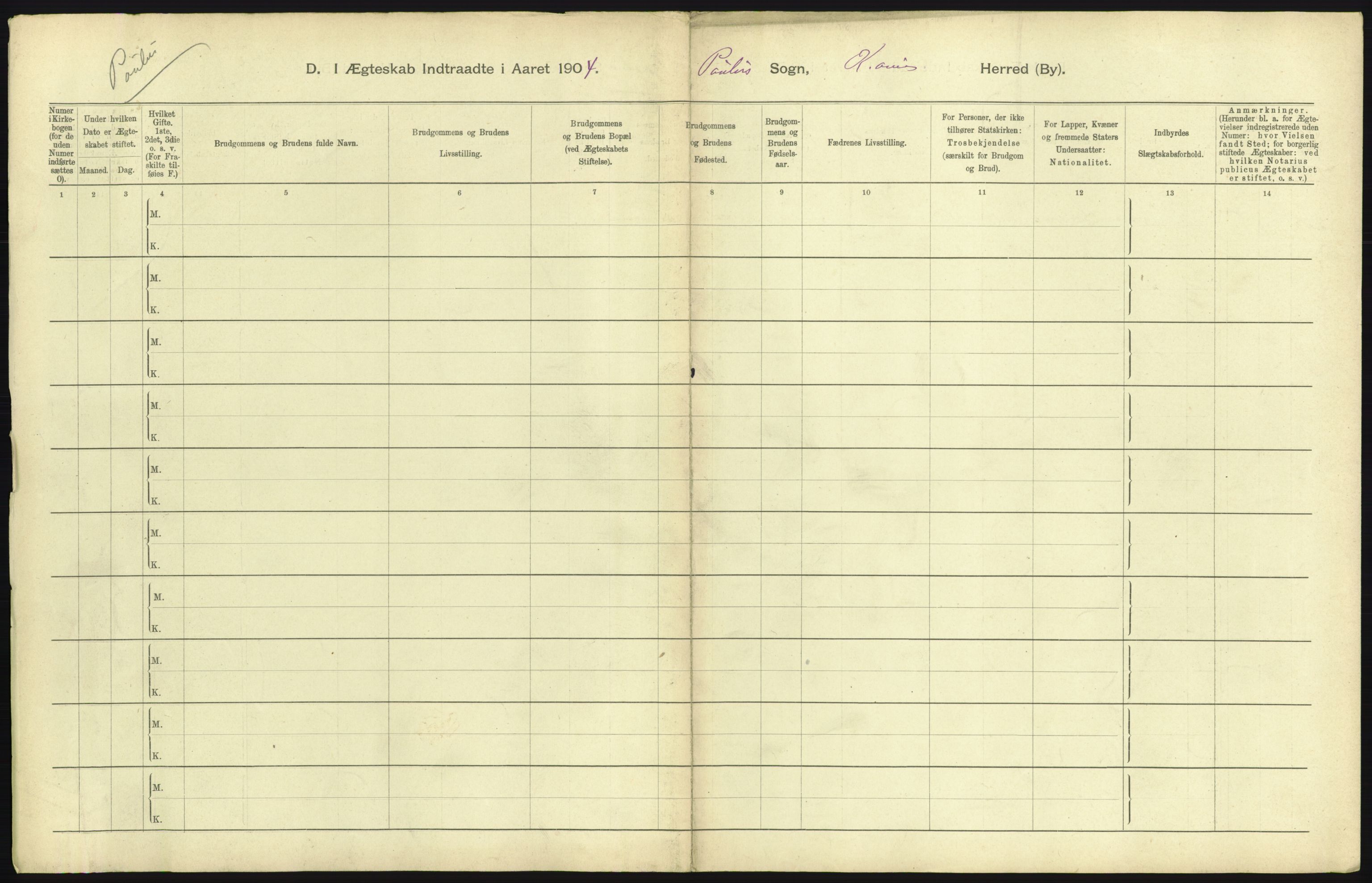 Statistisk sentralbyrå, Sosiodemografiske emner, Befolkning, AV/RA-S-2228/D/Df/Dfa/Dfab/L0004: Kristiania: Gifte, døde, 1904, s. 163