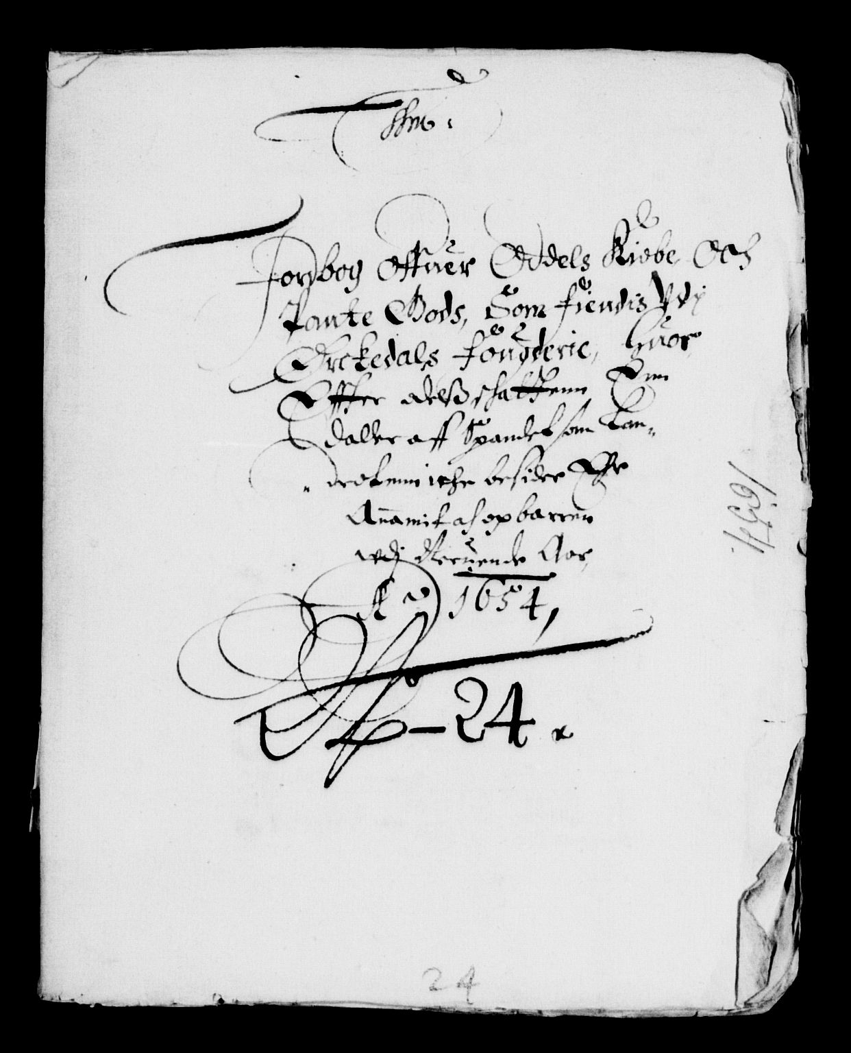 Rentekammeret inntil 1814, Reviderte regnskaper, Lensregnskaper, AV/RA-EA-5023/R/Rb/Rbw/L0118: Trondheim len, 1654-1655