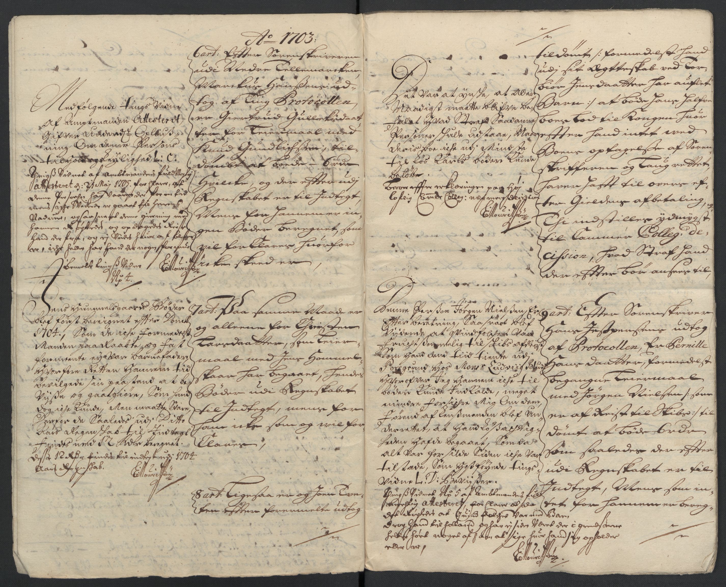 Rentekammeret inntil 1814, Reviderte regnskaper, Fogderegnskap, RA/EA-4092/R36/L2110: Fogderegnskap Øvre og Nedre Telemark og Bamble, 1703, s. 102