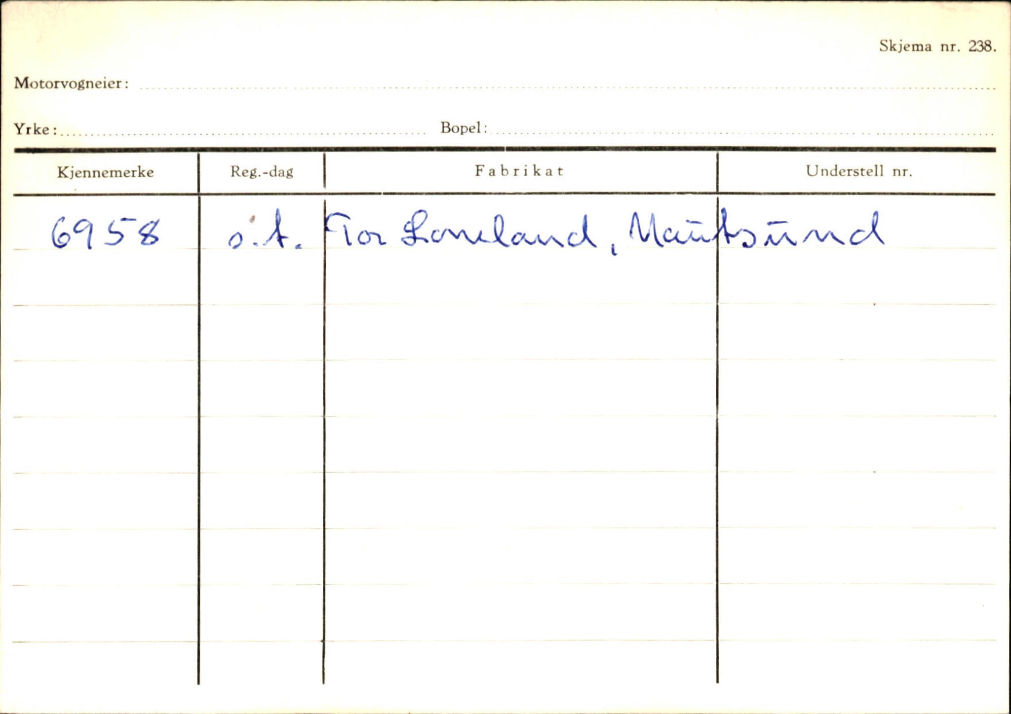 Statens vegvesen, Sogn og Fjordane vegkontor, SAB/A-5301/4/F/L0133: Eigarregister Bremanger A-Å. Gaular A-H, 1945-1975, s. 651