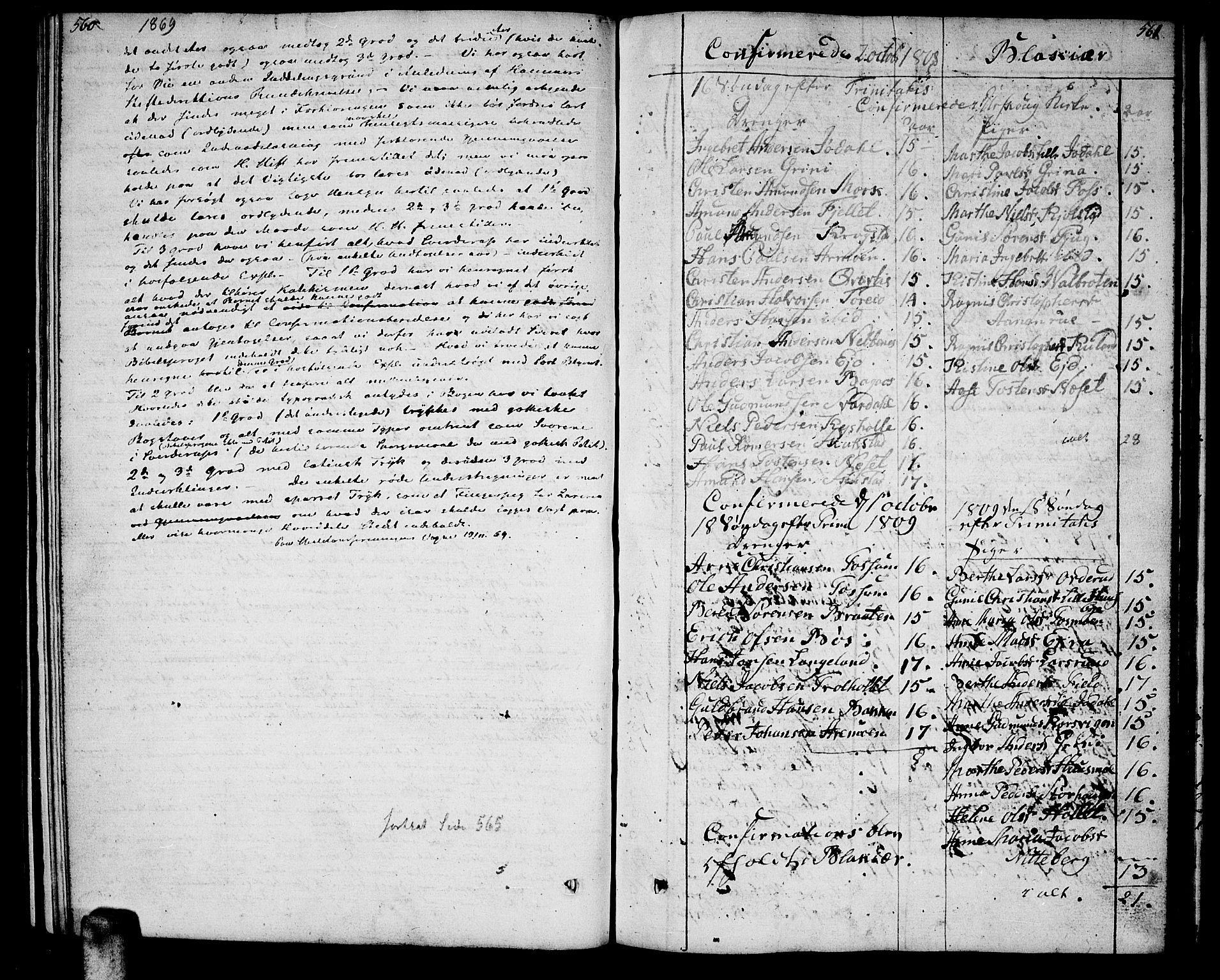 Aurskog prestekontor Kirkebøker, SAO/A-10304a/F/Fa/L0004: Ministerialbok nr. I 4, 1807-1814, s. 560