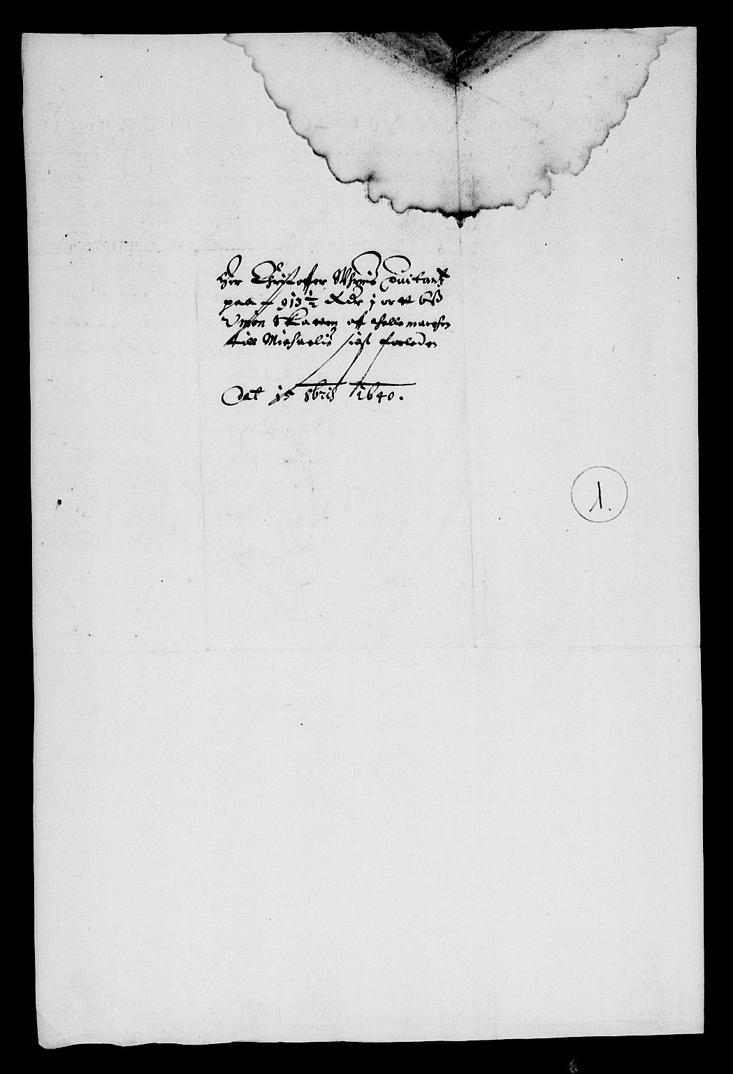 Rentekammeret inntil 1814, Reviderte regnskaper, Lensregnskaper, AV/RA-EA-5023/R/Rb/Rbp/L0025: Bratsberg len, 1640-1641