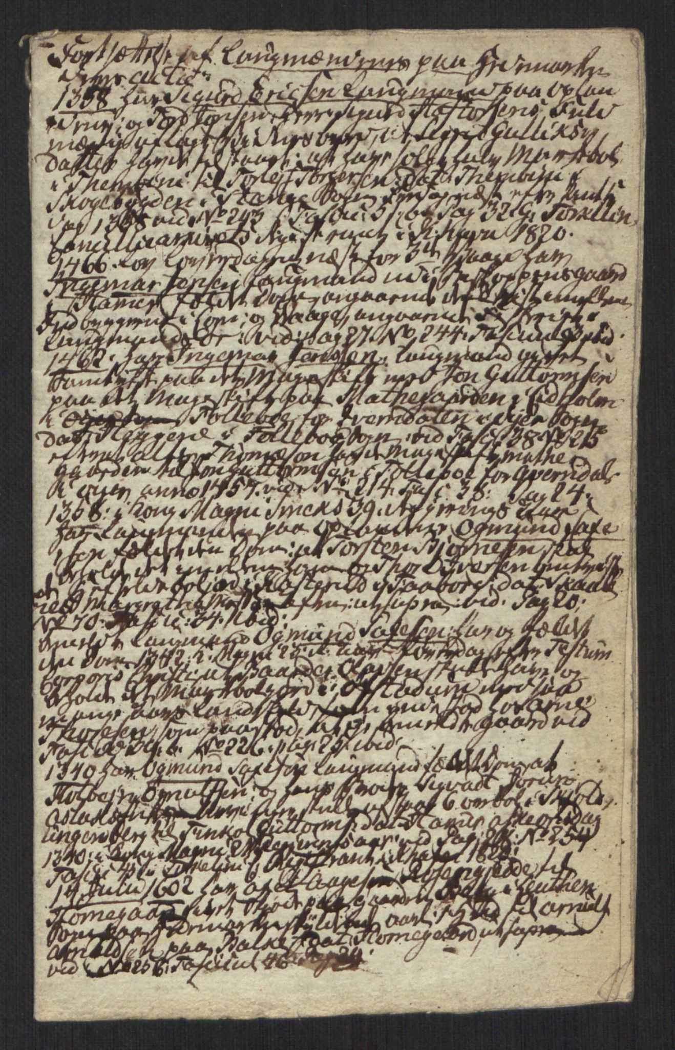 Mørch, Andreas Jensen, AV/RA-PA-0004/F/L0001: Brev, avskrifter, familiedokumenter m.v., 1345-1834, s. 194