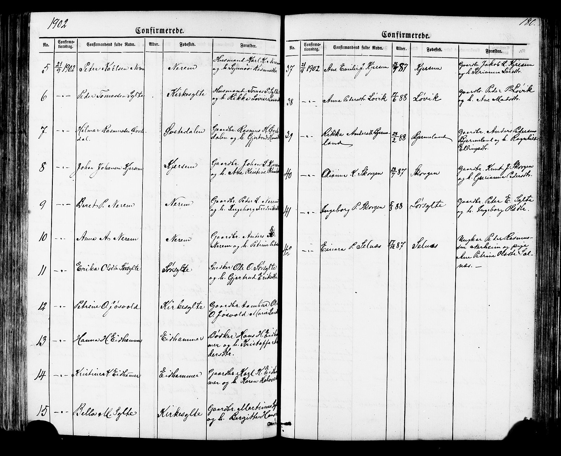 Ministerialprotokoller, klokkerbøker og fødselsregistre - Møre og Romsdal, AV/SAT-A-1454/541/L0547: Klokkerbok nr. 541C02, 1867-1921, s. 180