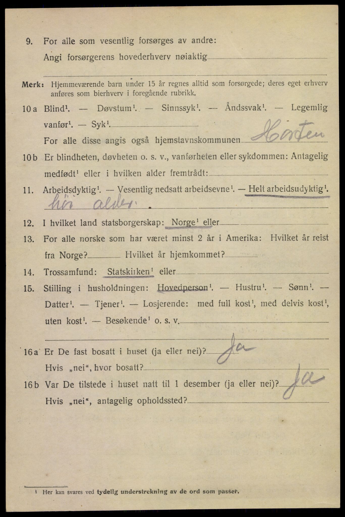 SAKO, Folketelling 1920 for 0703 Horten kjøpstad, 1920, s. 10384