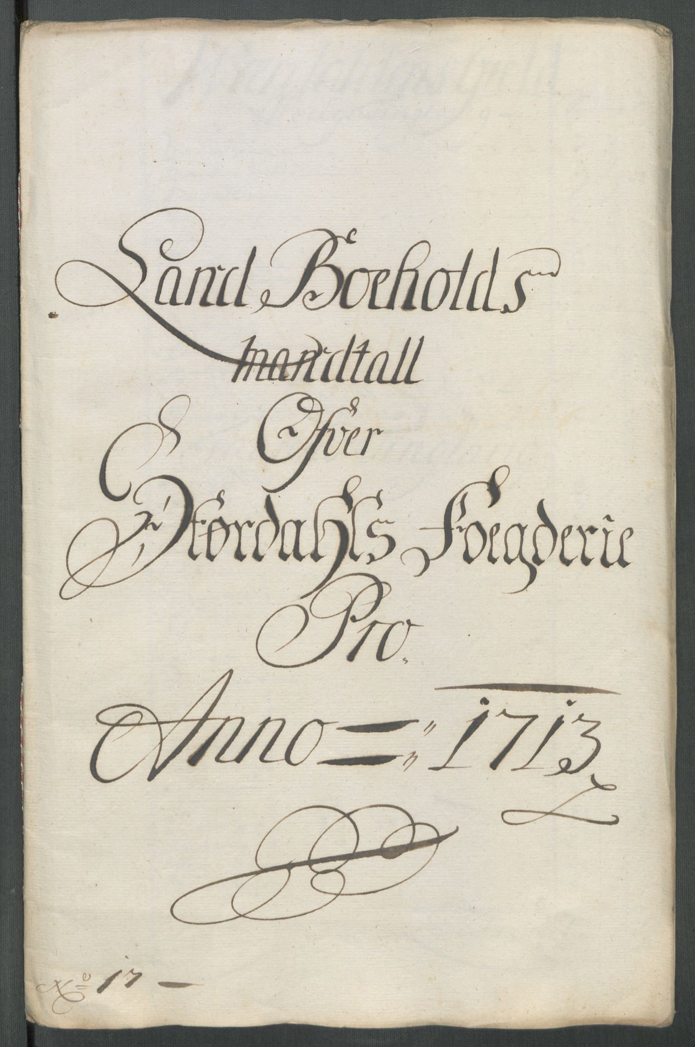 Rentekammeret inntil 1814, Reviderte regnskaper, Fogderegnskap, AV/RA-EA-4092/R62/L4203: Fogderegnskap Stjørdal og Verdal, 1713, s. 198