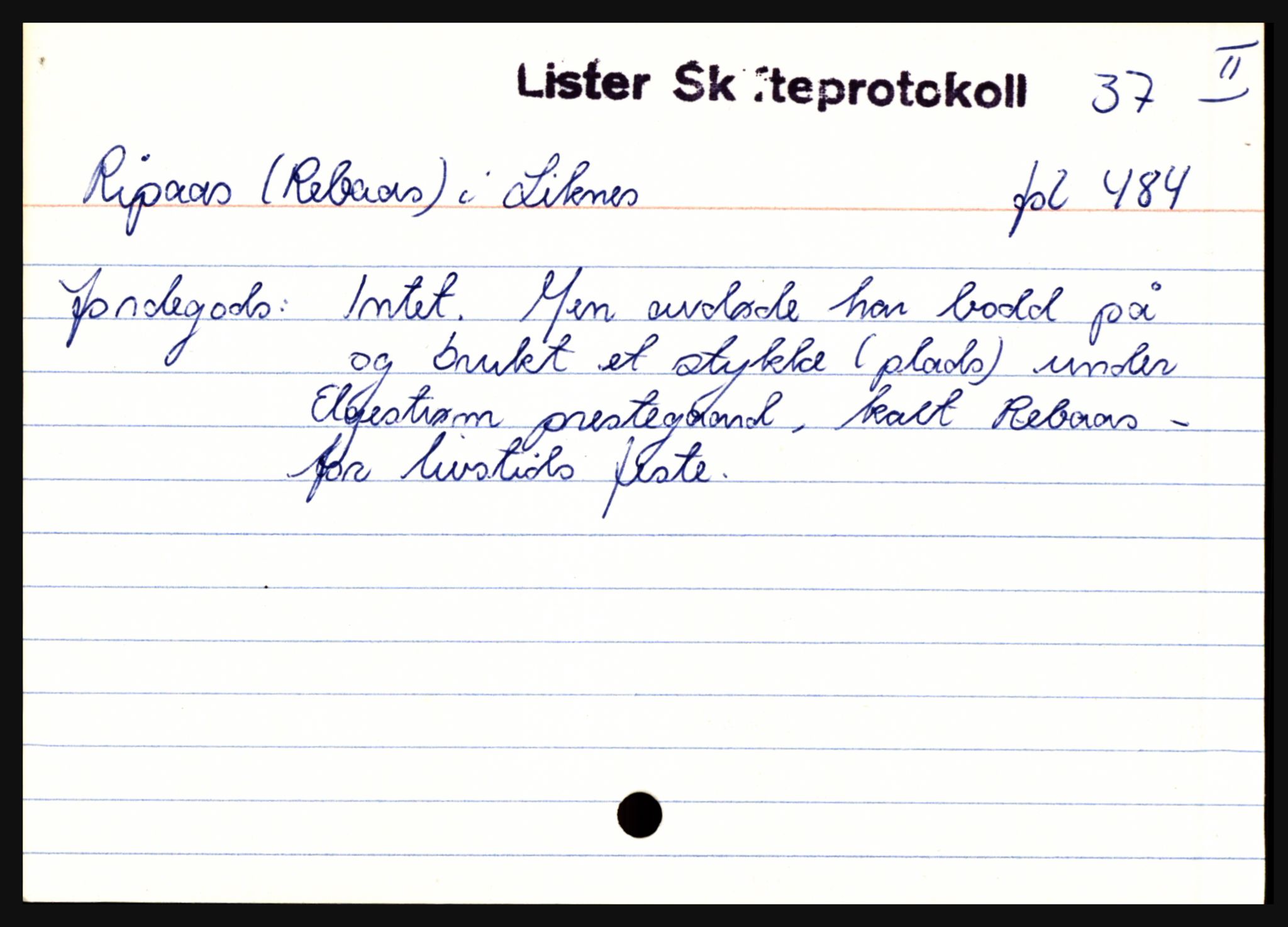 Lister sorenskriveri, AV/SAK-1221-0003/H, s. 29561