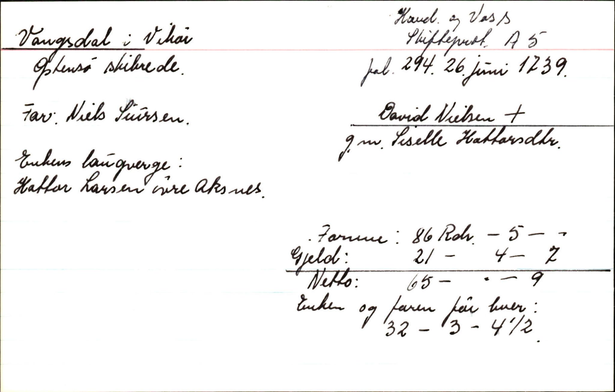 Skiftekort ved Statsarkivet i Bergen, SAB/SKIFTEKORT/002/L0002: Skifteprotokoll nr. 4-5, 1720-1747, s. 1848