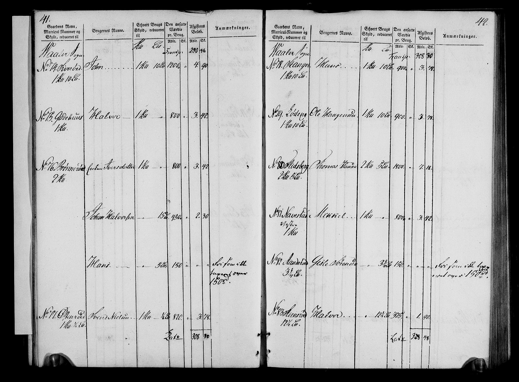 Rentekammeret inntil 1814, Realistisk ordnet avdeling, AV/RA-EA-4070/N/Ne/Nea/L0009: Moss, Tune og Veme fogderi. Oppebørselsregister, 1803-1804, s. 23