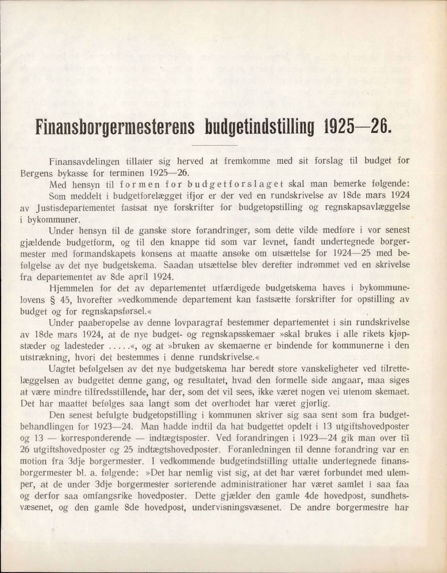 Bergen kommune. Formannskapet, BBA/A-0003/Ad/L0111: Bergens Kommuneforhandlinger, bind II, 1925