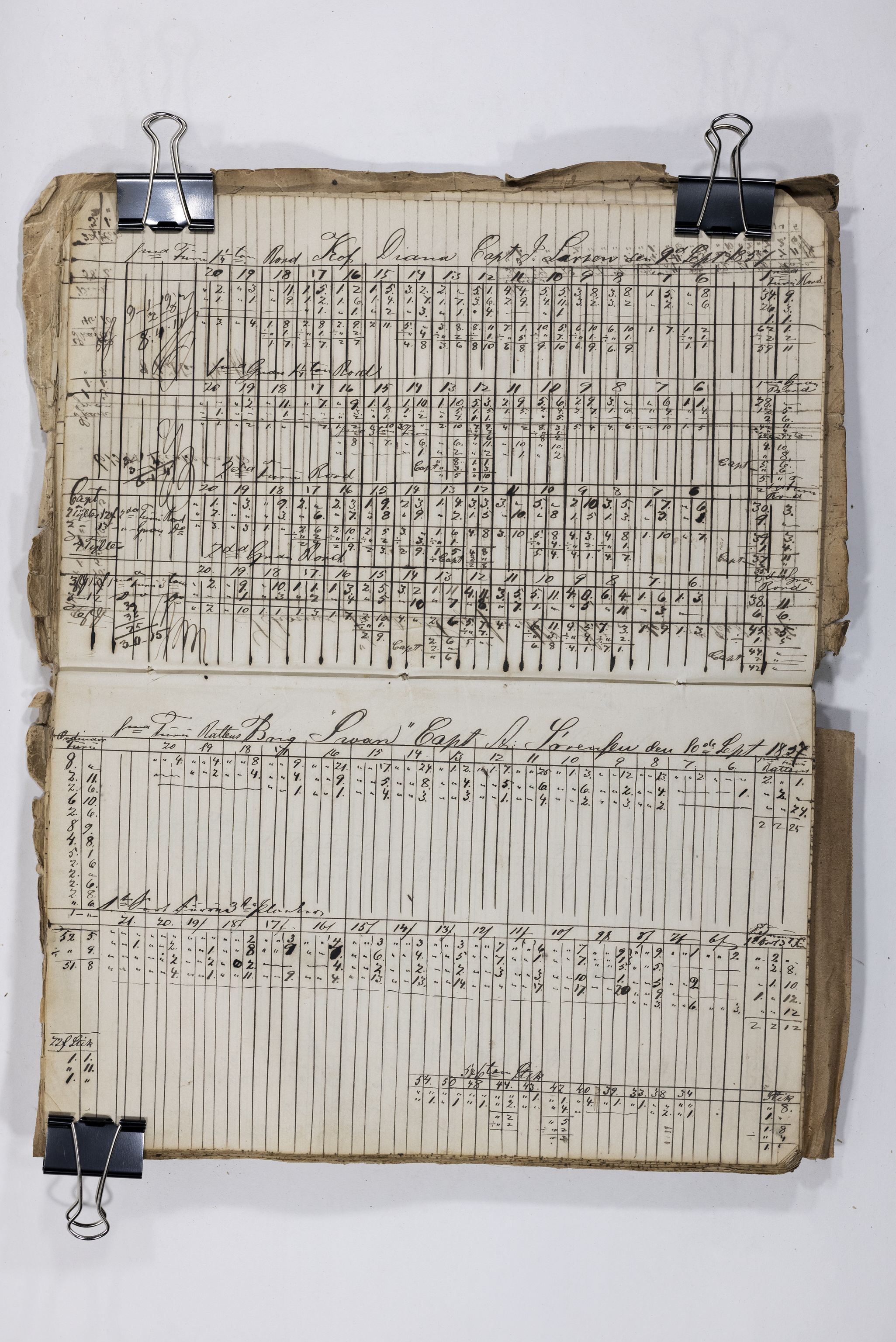 Blehr/ Kjellestad, TEMU/TGM-A-1212/E/Eb/L0007: Ladnings Liste for egne fartøier, 1856-1859, s. 52