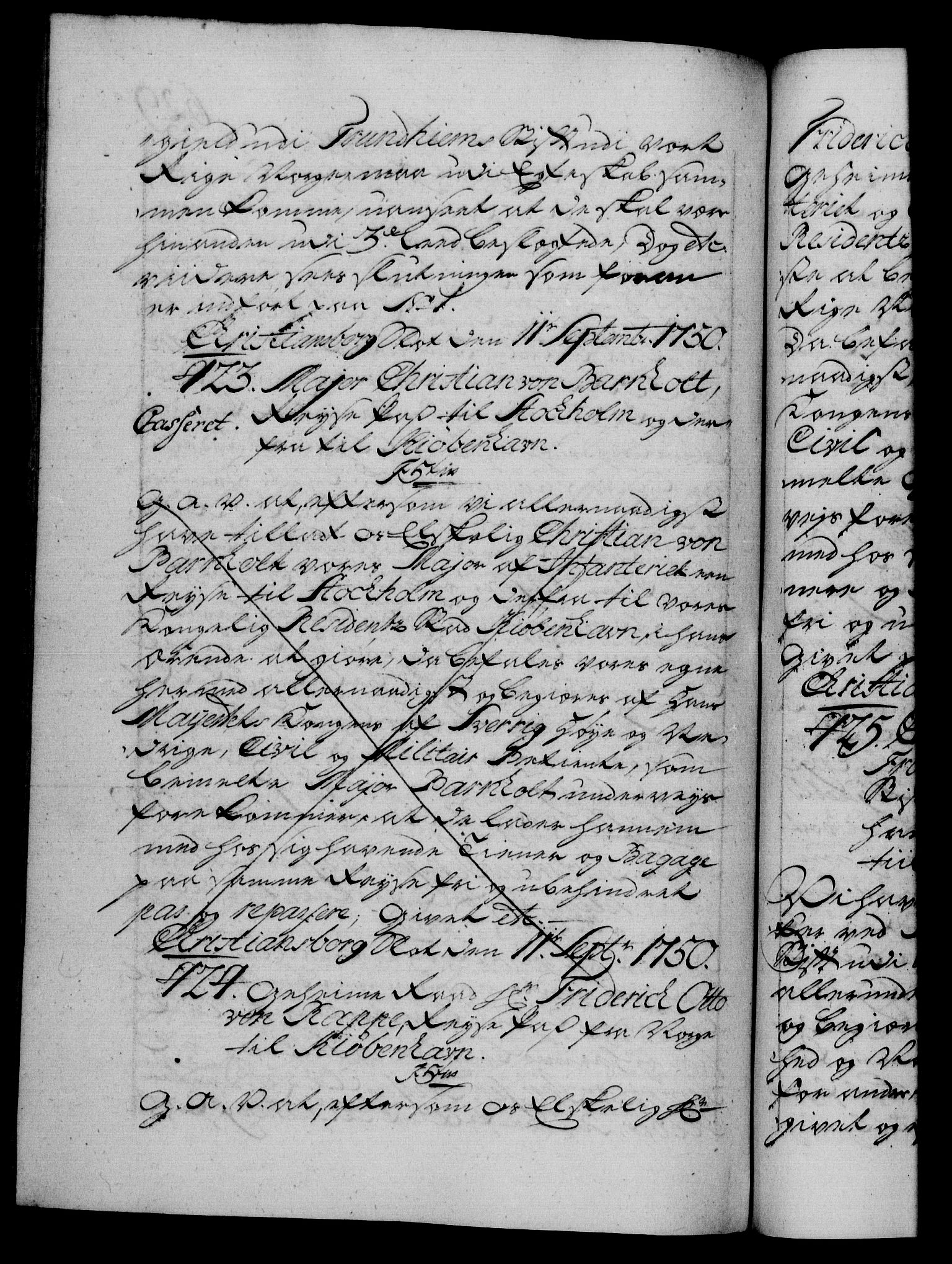 Danske Kanselli 1572-1799, RA/EA-3023/F/Fc/Fca/Fcaa/L0036: Norske registre, 1749-1750, s. 629b