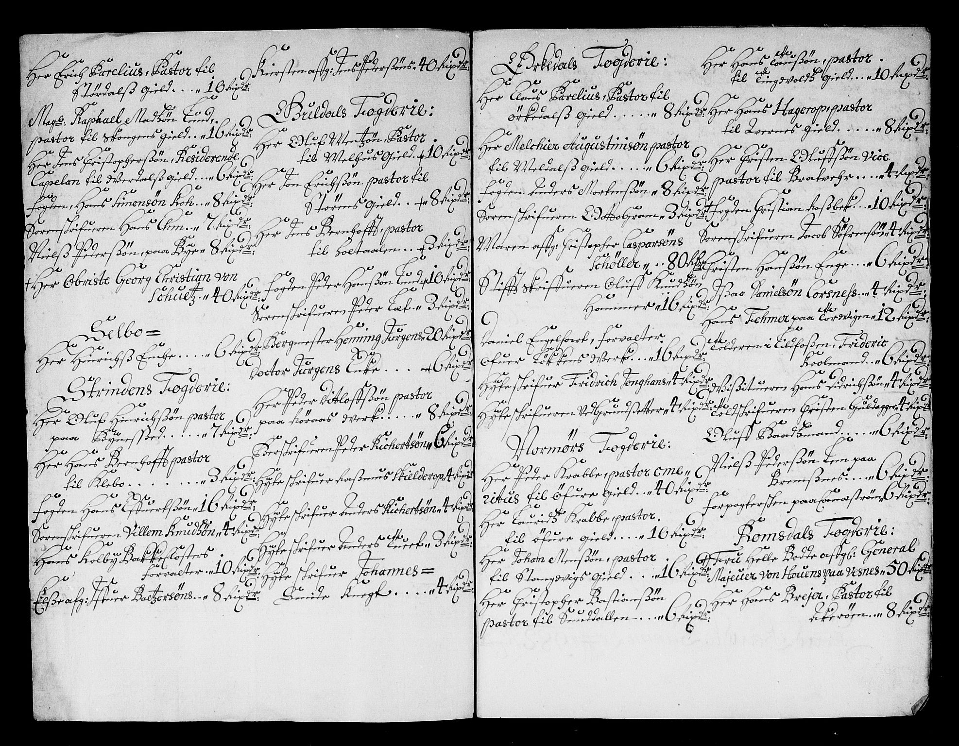 Rentekammeret inntil 1814, Reviderte regnskaper, Stiftamtstueregnskaper, Trondheim stiftamt og Nordland amt, AV/RA-EA-6044/R/Rg/L0071: Trondheim stiftamt og Nordland amt, 1683