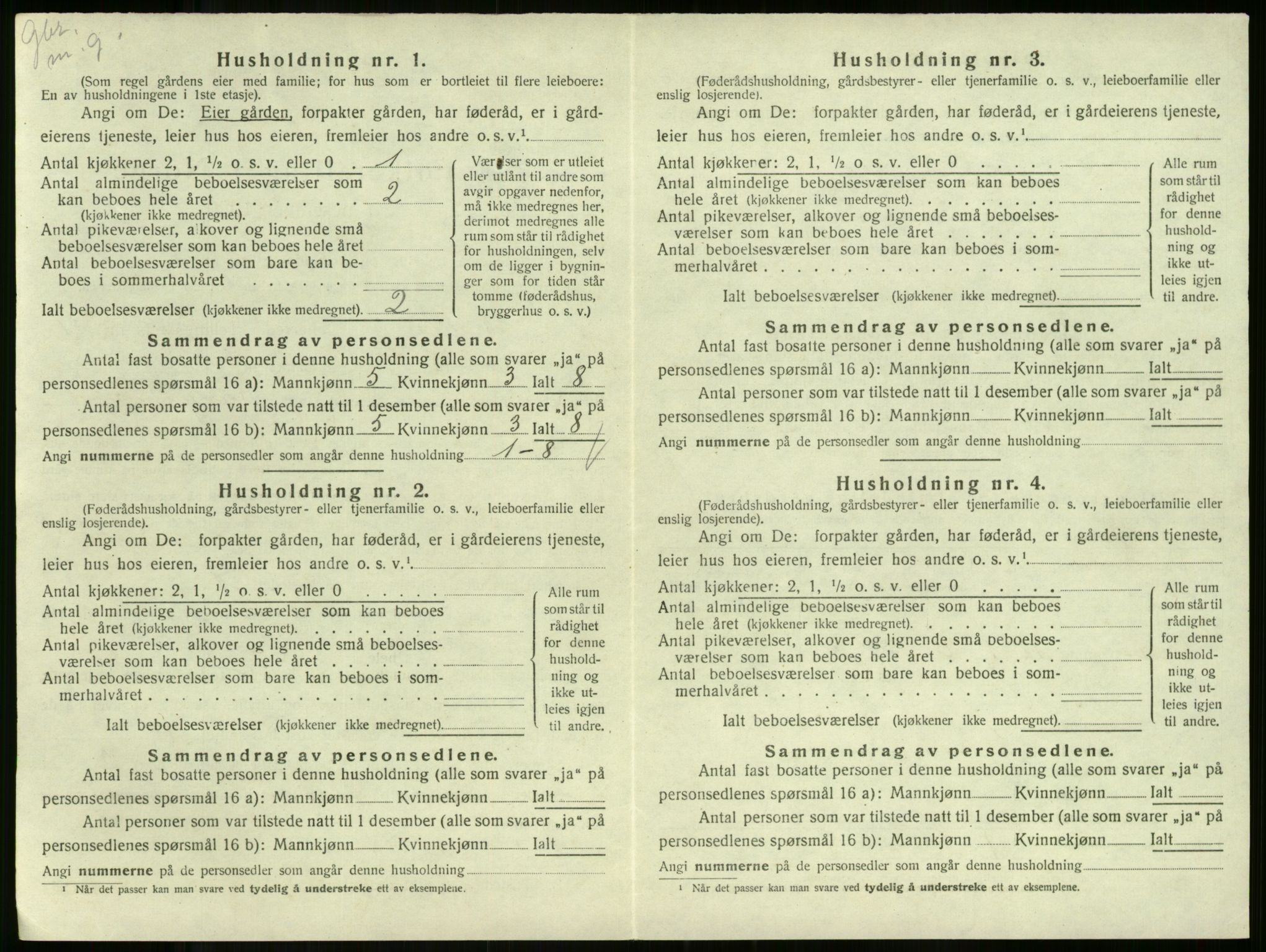 SAKO, Folketelling 1920 for 0719 Andebu herred, 1920, s. 596