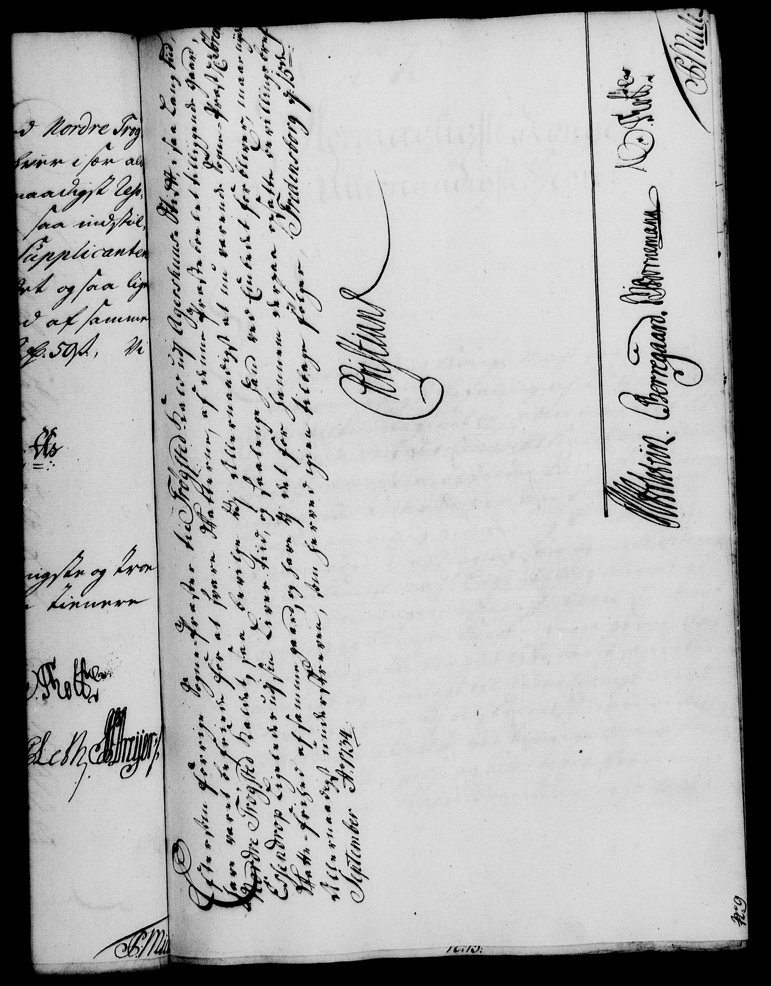 Rentekammeret, Kammerkanselliet, RA/EA-3111/G/Gf/Gfa/L0017: Norsk relasjons- og resolusjonsprotokoll (merket RK 52.17), 1734, s. 403
