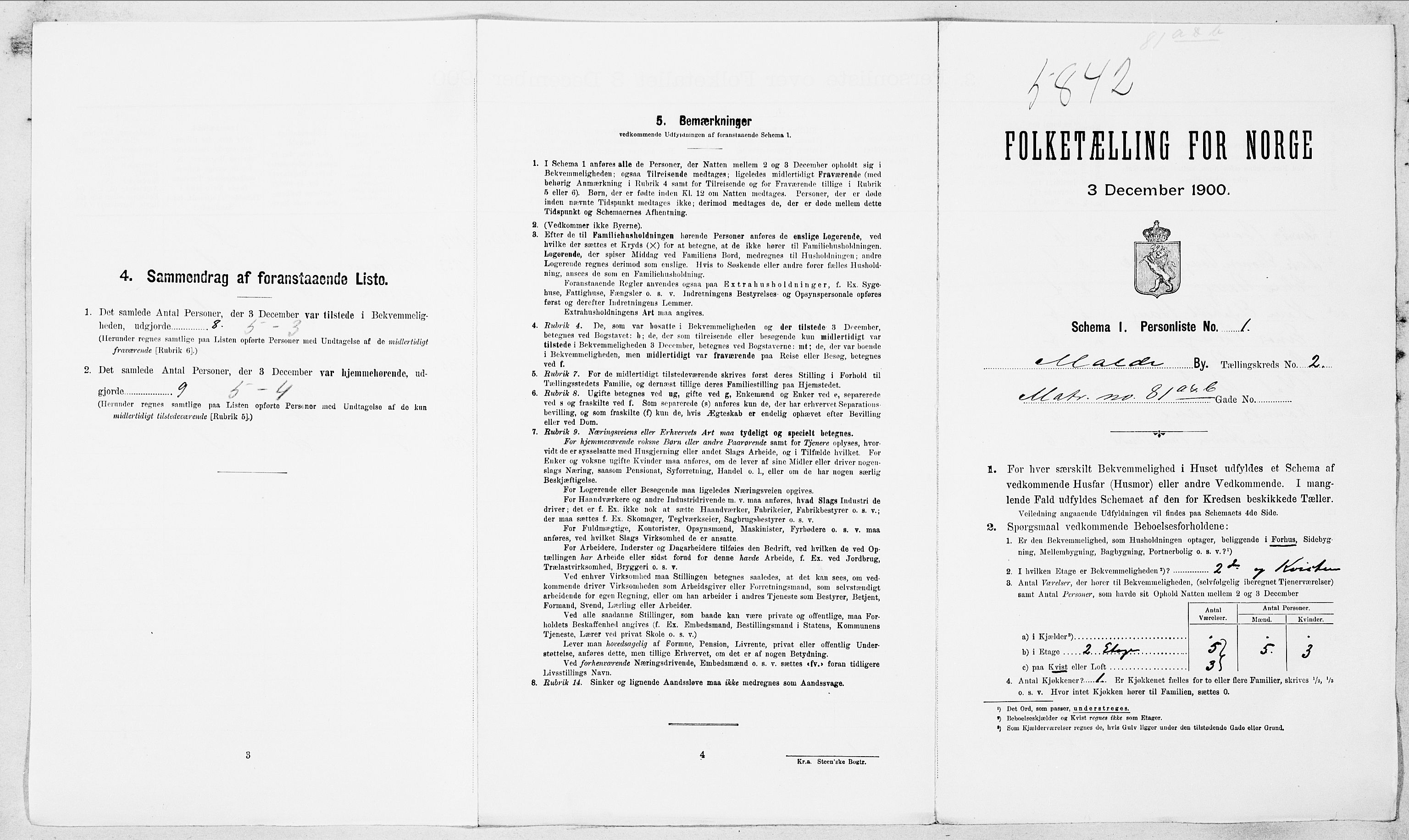 SAT, Folketelling 1900 for 1502 Molde kjøpstad, 1900, s. 640