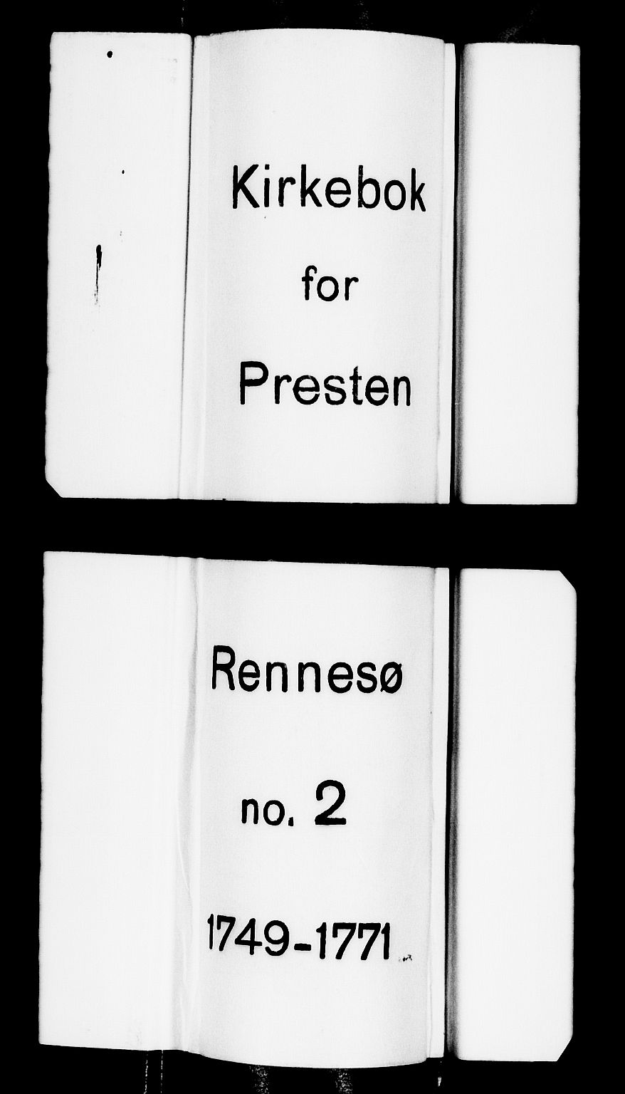 Rennesøy sokneprestkontor, SAST/A -101827/H/Ha/Haa/L0002: Ministerialbok nr. A 2, 1749-1771