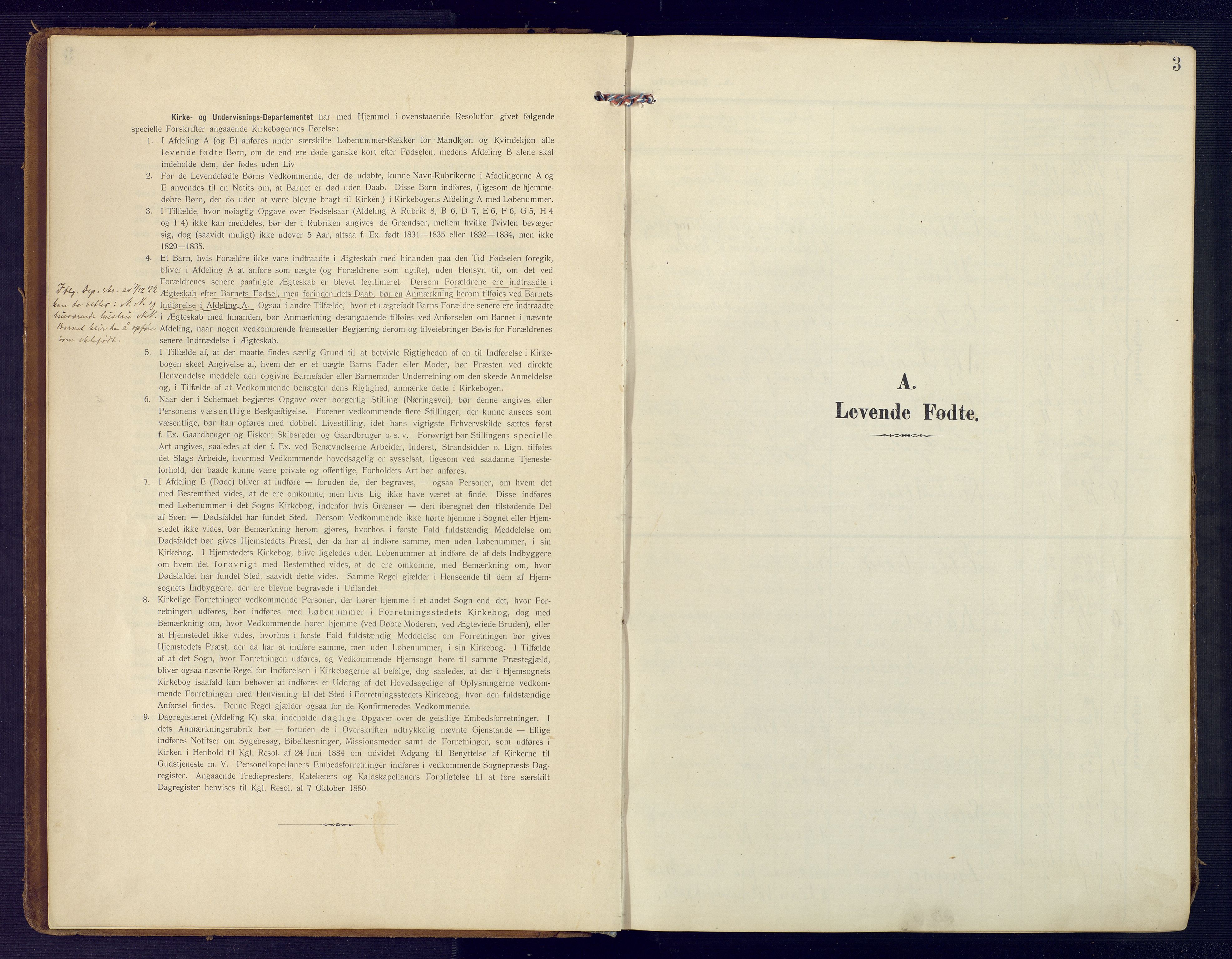 Grimstad sokneprestkontor, AV/SAK-1111-0017/F/Fa/L0005: Ministerialbok nr. A 4, 1911-1924, s. 3