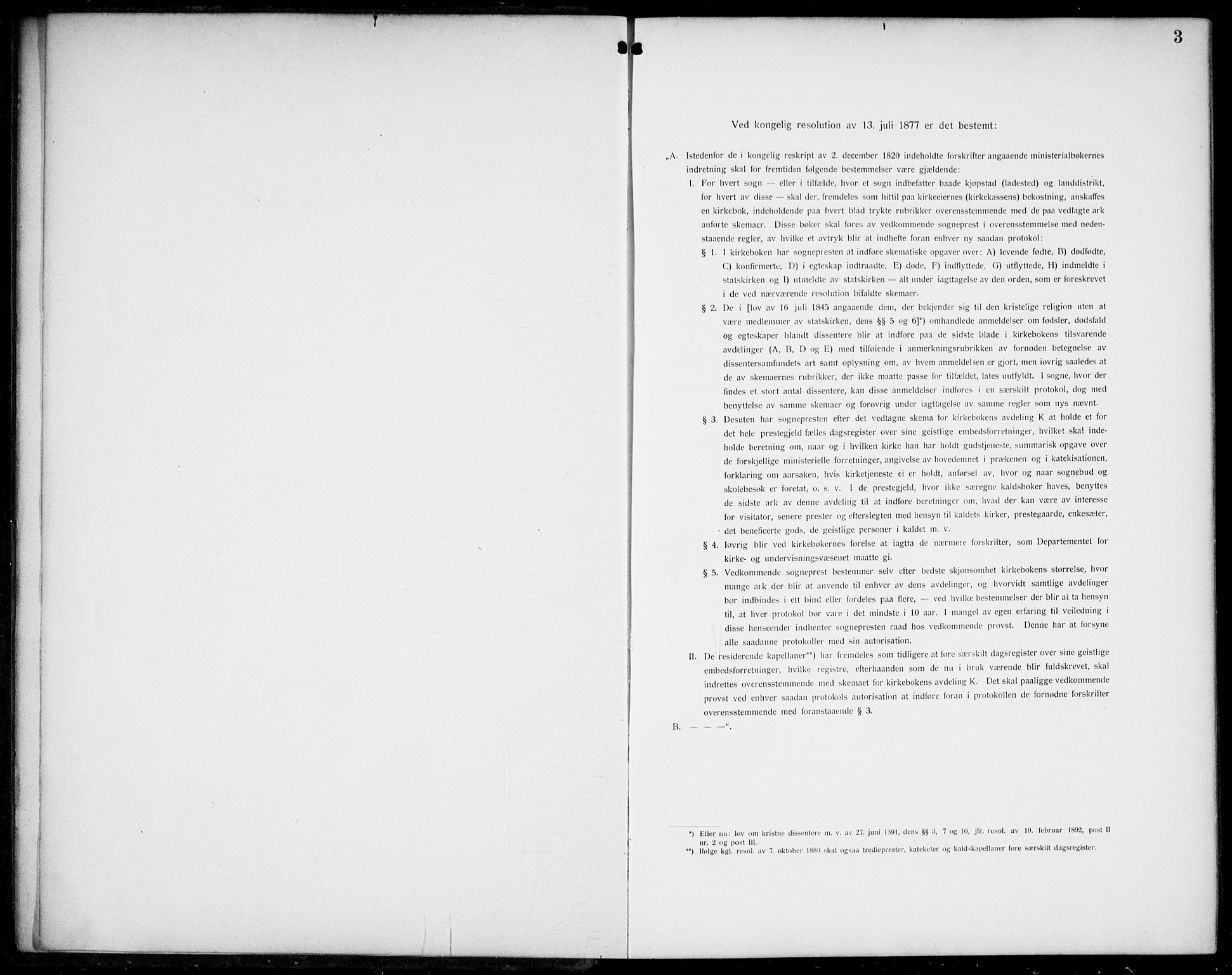 Lavik sokneprestembete, SAB/A-80901: Klokkerbok nr. B 4, 1914-1937, s. 3