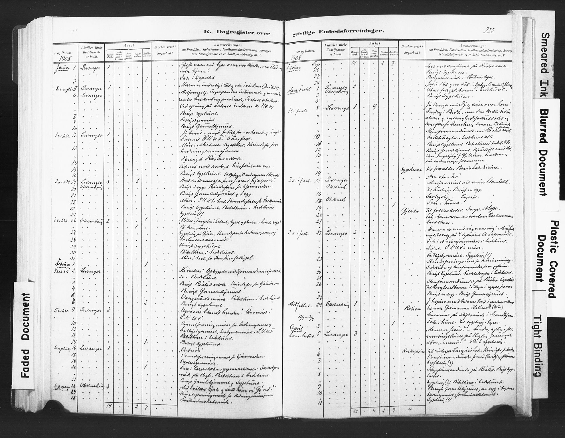 Ministerialprotokoller, klokkerbøker og fødselsregistre - Nord-Trøndelag, AV/SAT-A-1458/720/L0189: Ministerialbok nr. 720A05, 1880-1911, s. 222